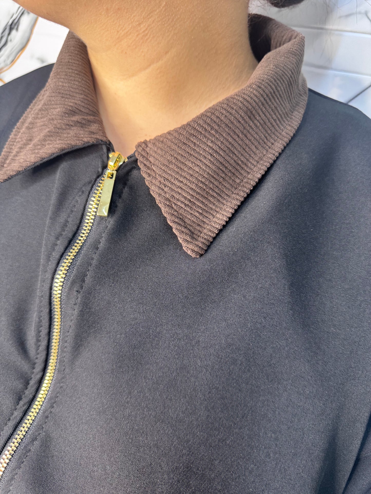 Curvy Coordinato twine Line nero