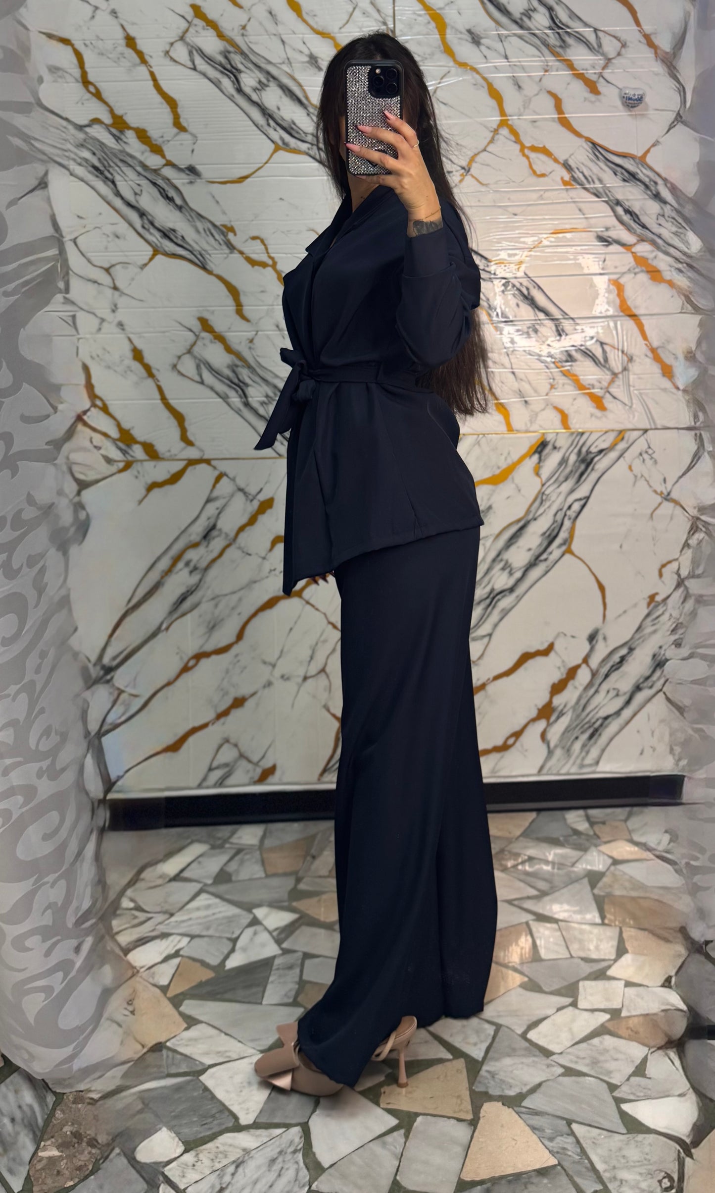 Coordinato Elettra blu