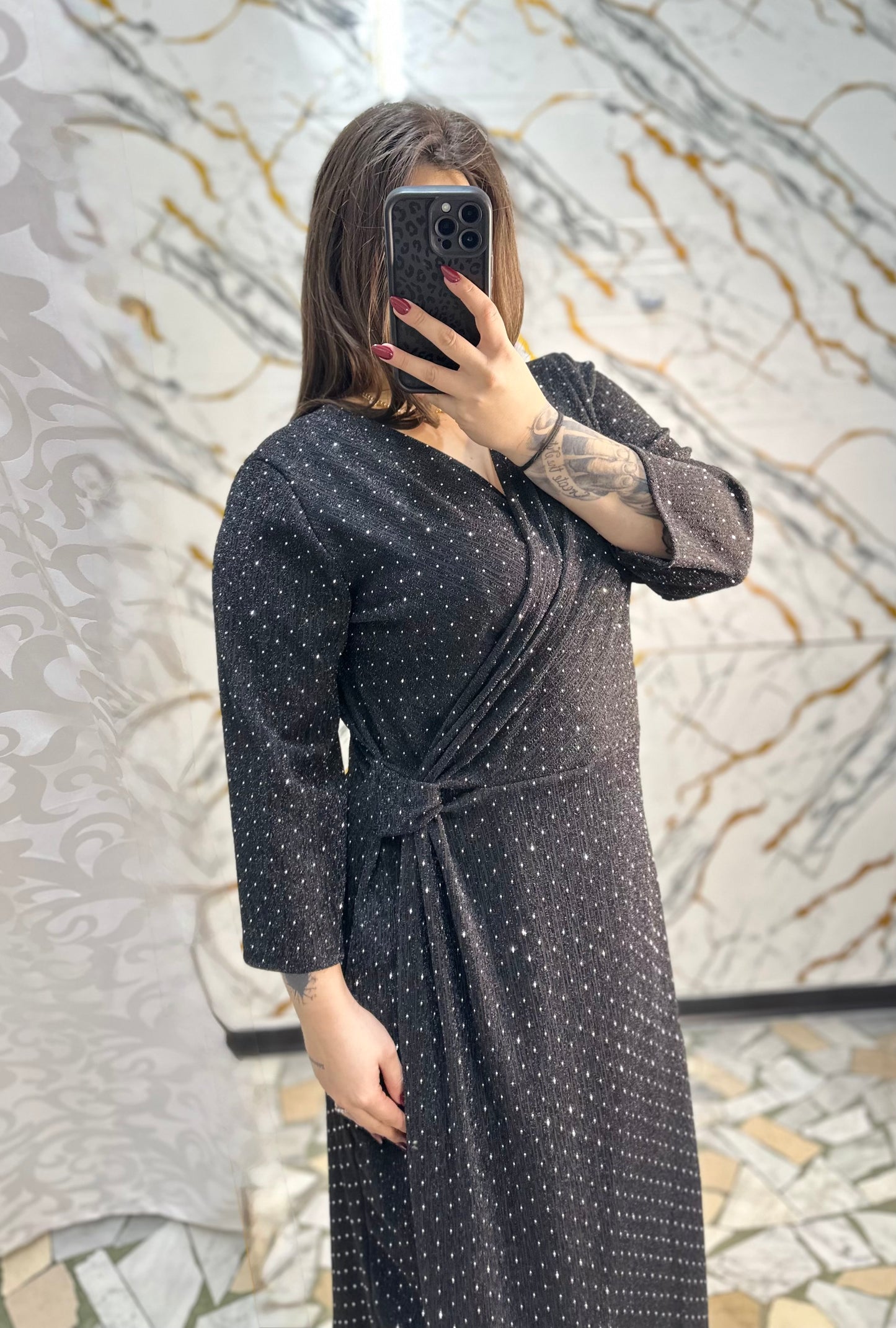 Curvy dress Giulia black