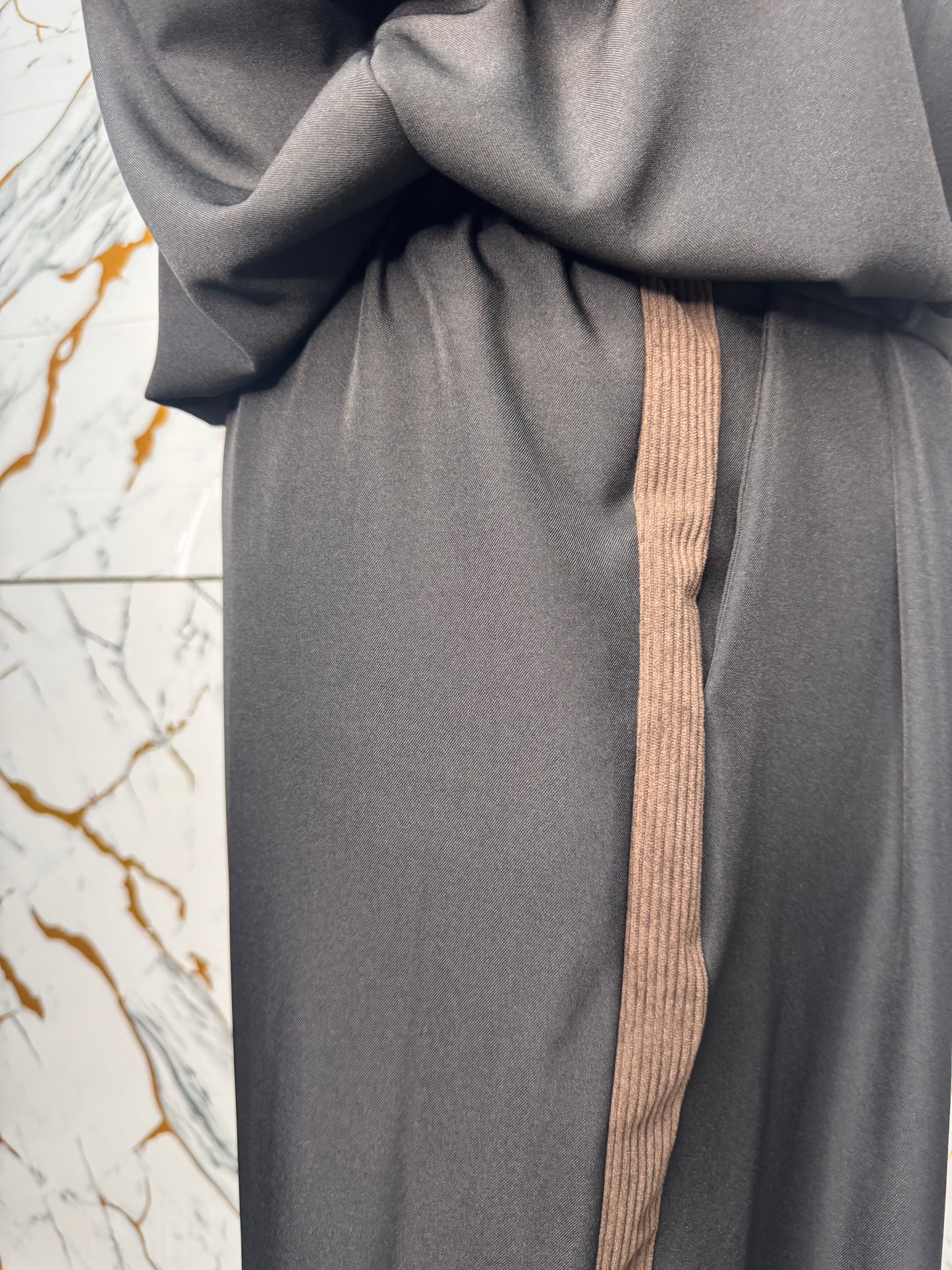 Curvy Coordinato twine Line nero