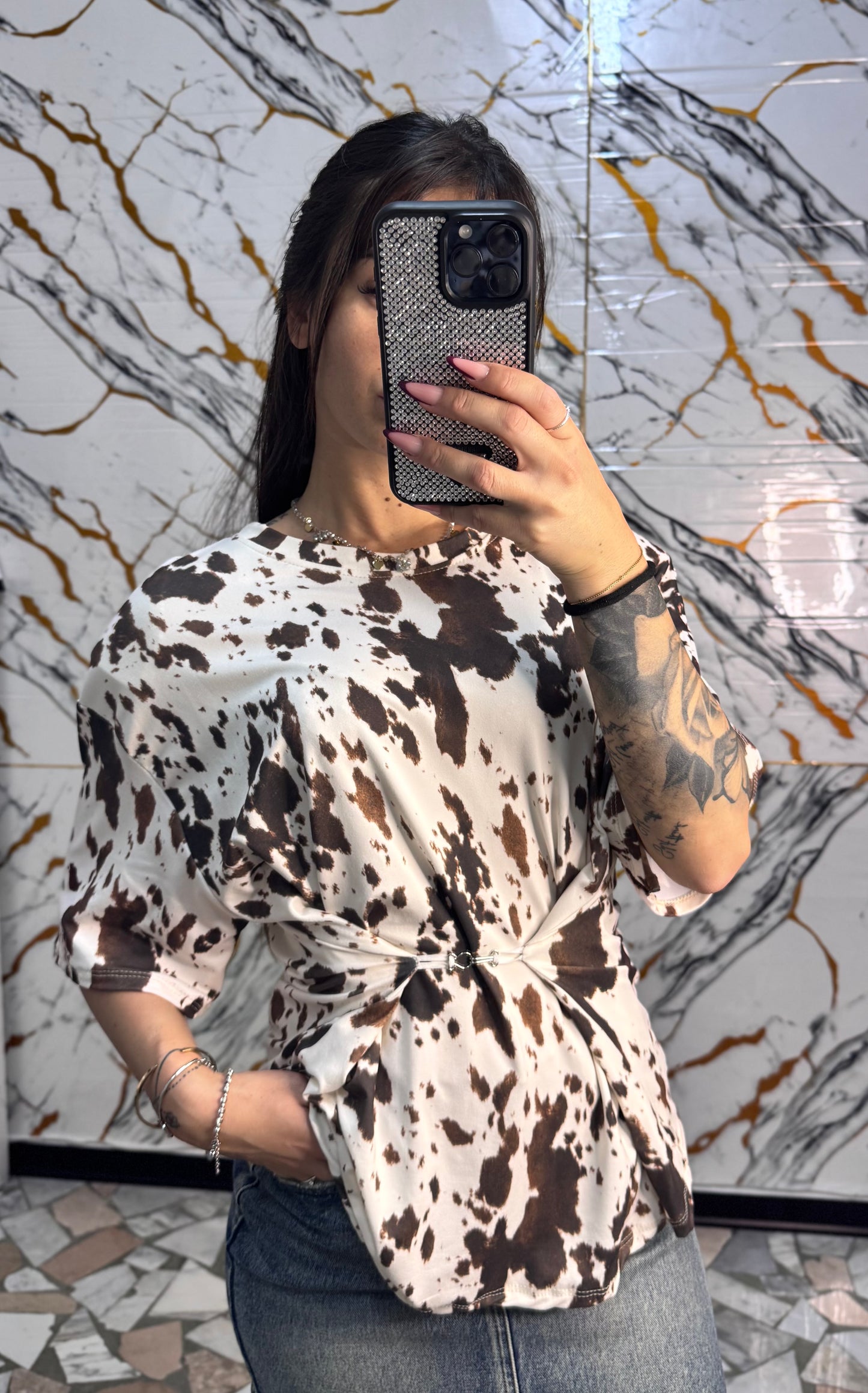 T-shirt mucca piccola