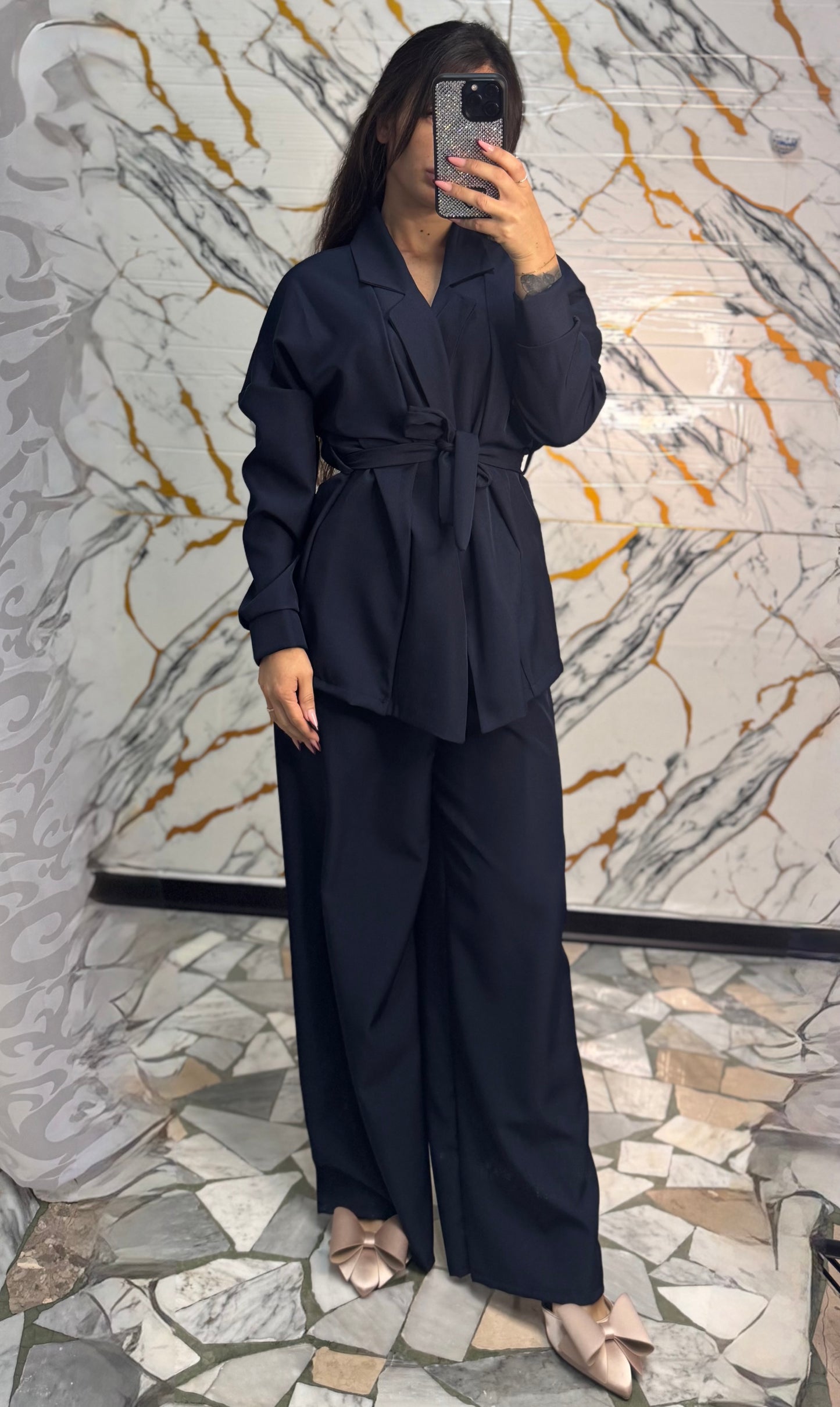 Coordinato Elettra blu
