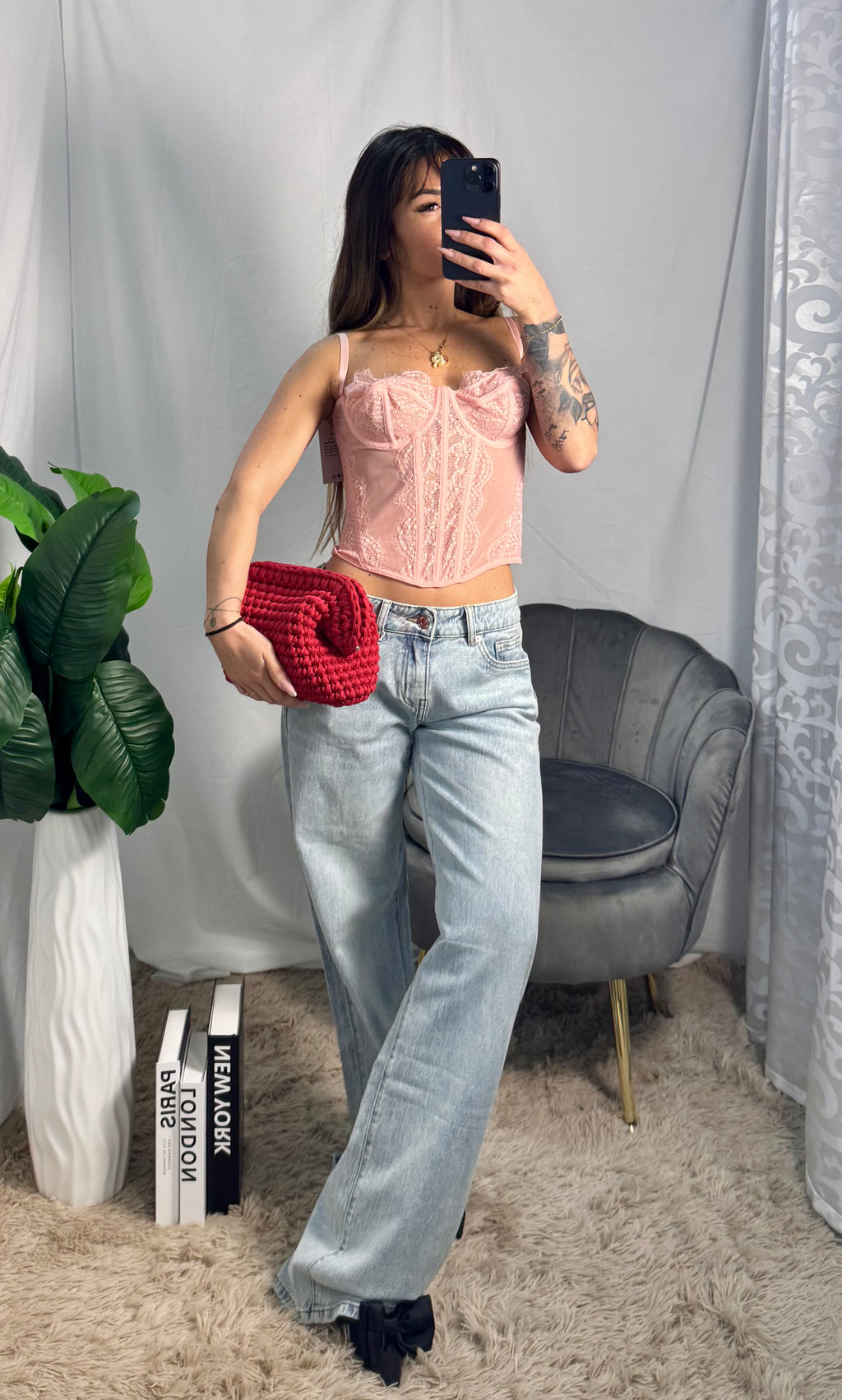 Corpetto Milano pink