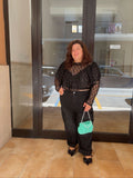 Curvy jeans black