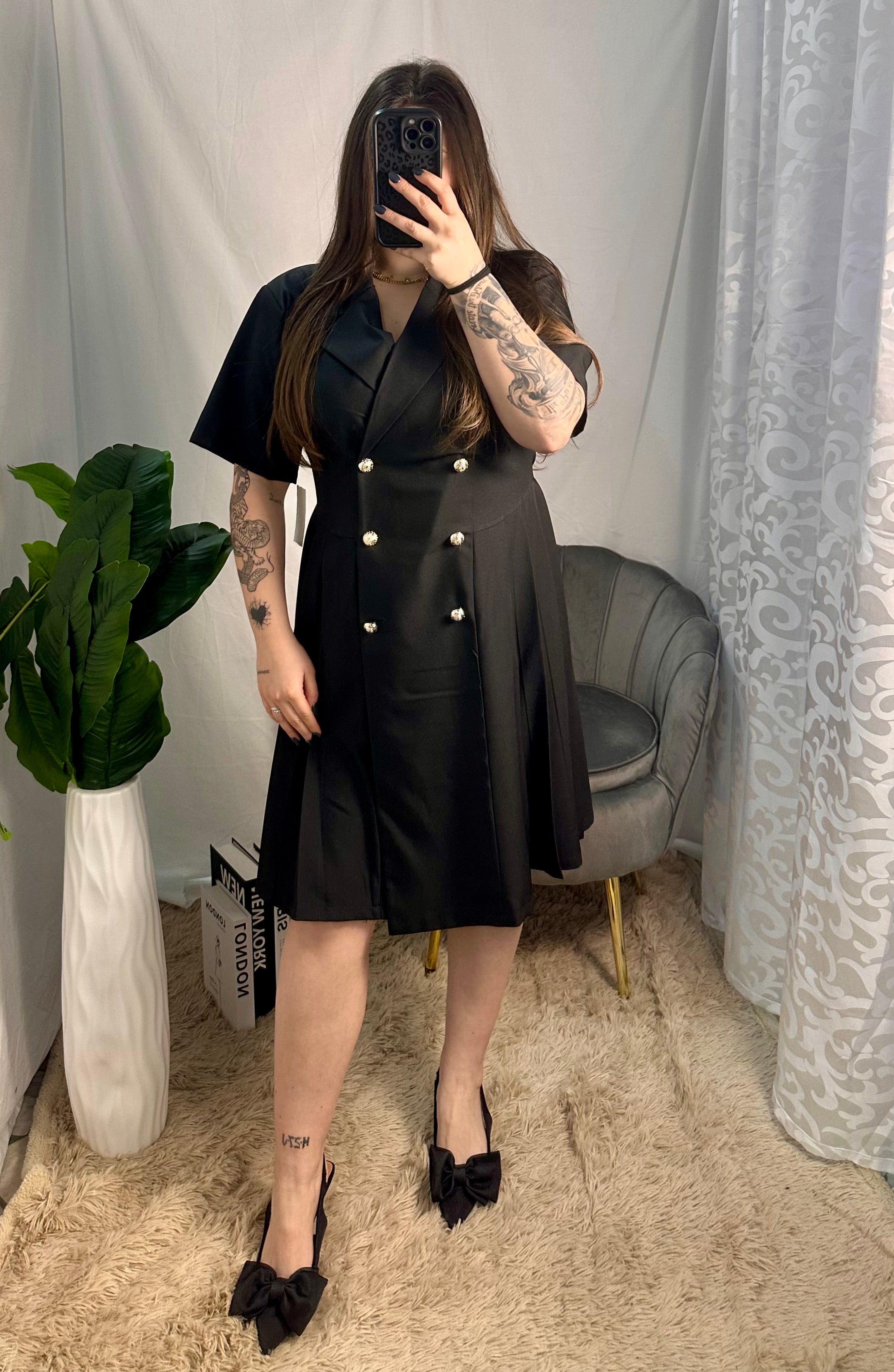 Curvy mini dress Ginevra