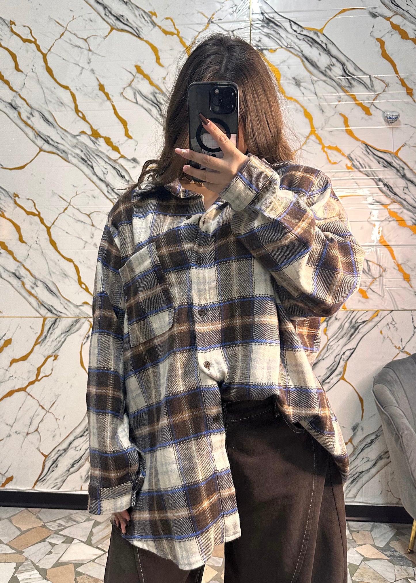 Curvy camicia old street