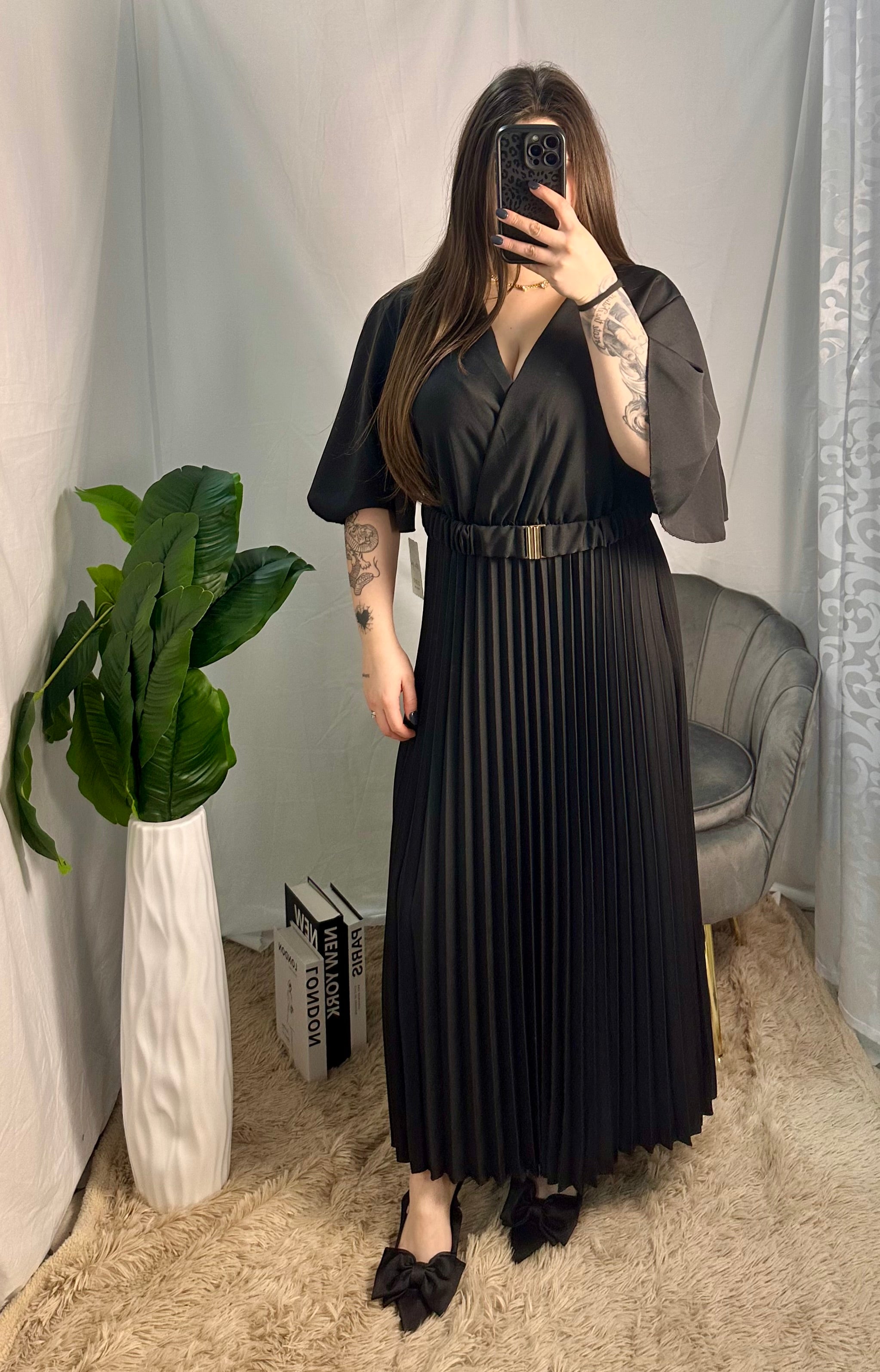 Curvy abito Kecca black