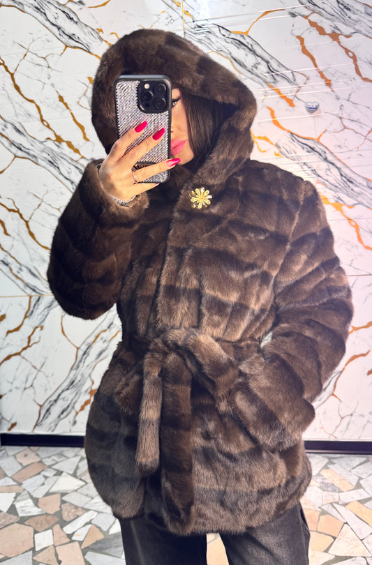 Eco pelliccia chocolate