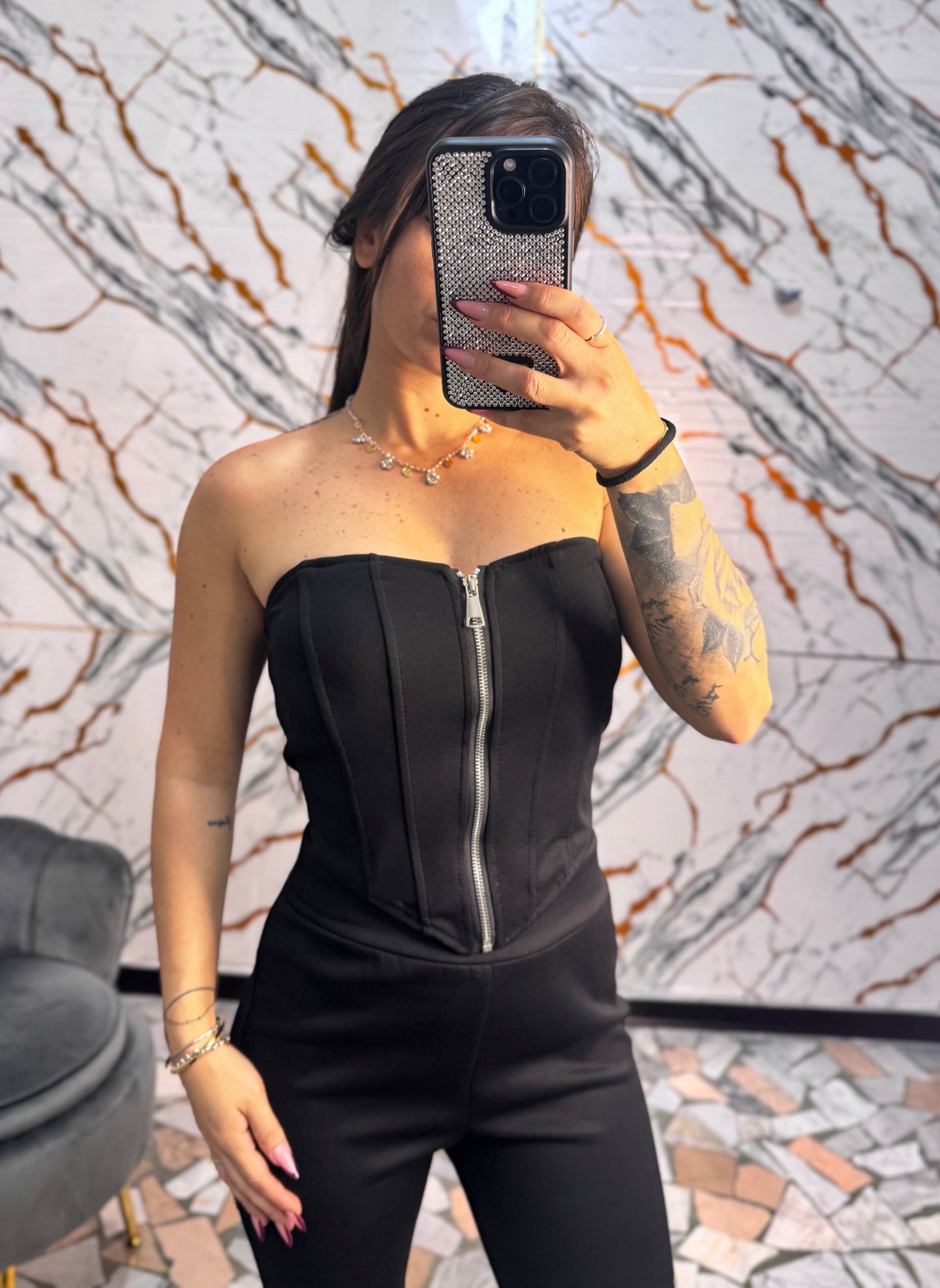 Coordinato tuta Virginia black