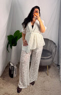 Curvy tailleur Dalila white