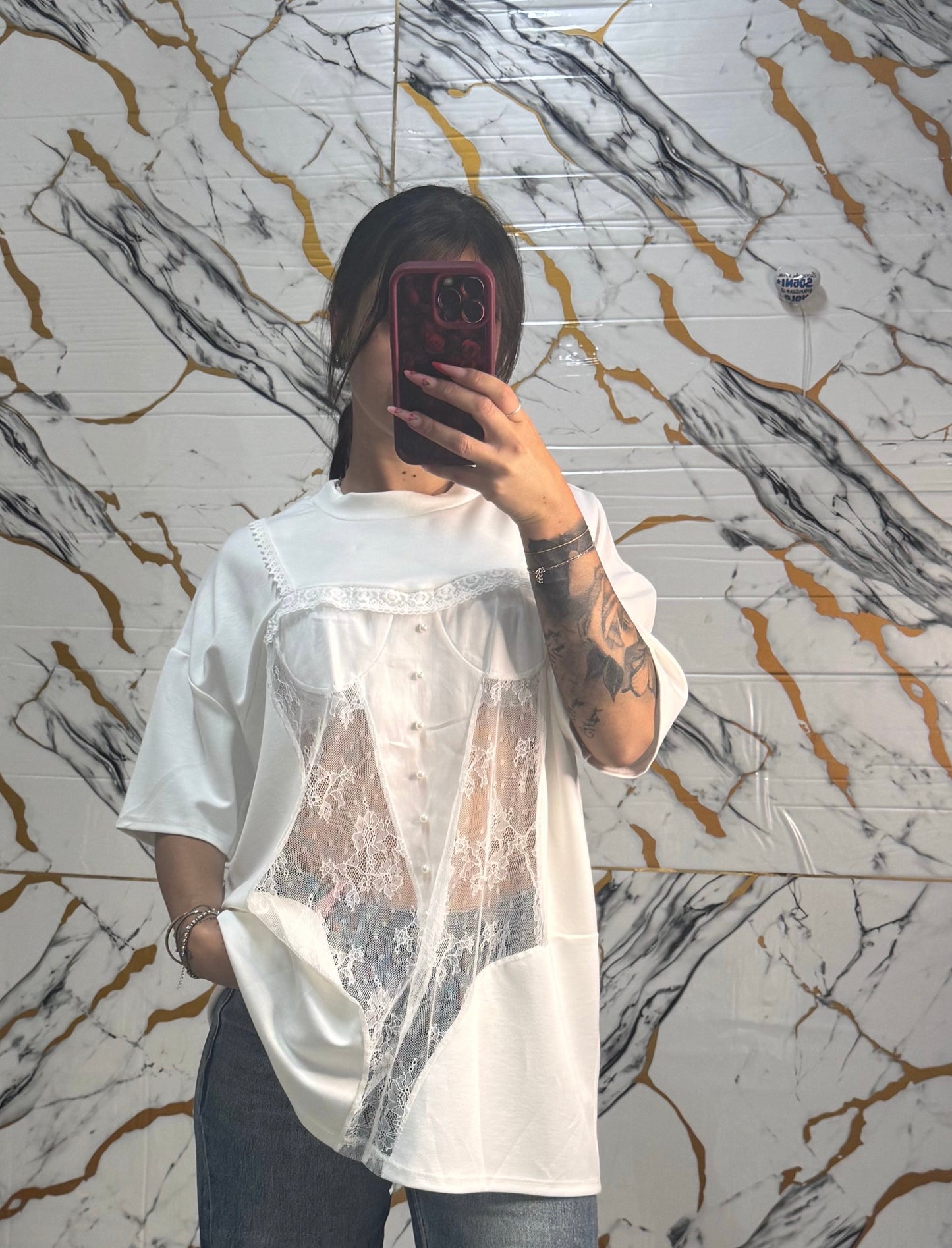 T-shirt night over size