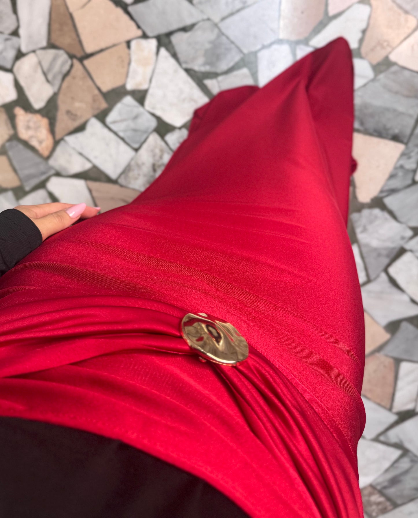 Gonna Iris  bordeaux