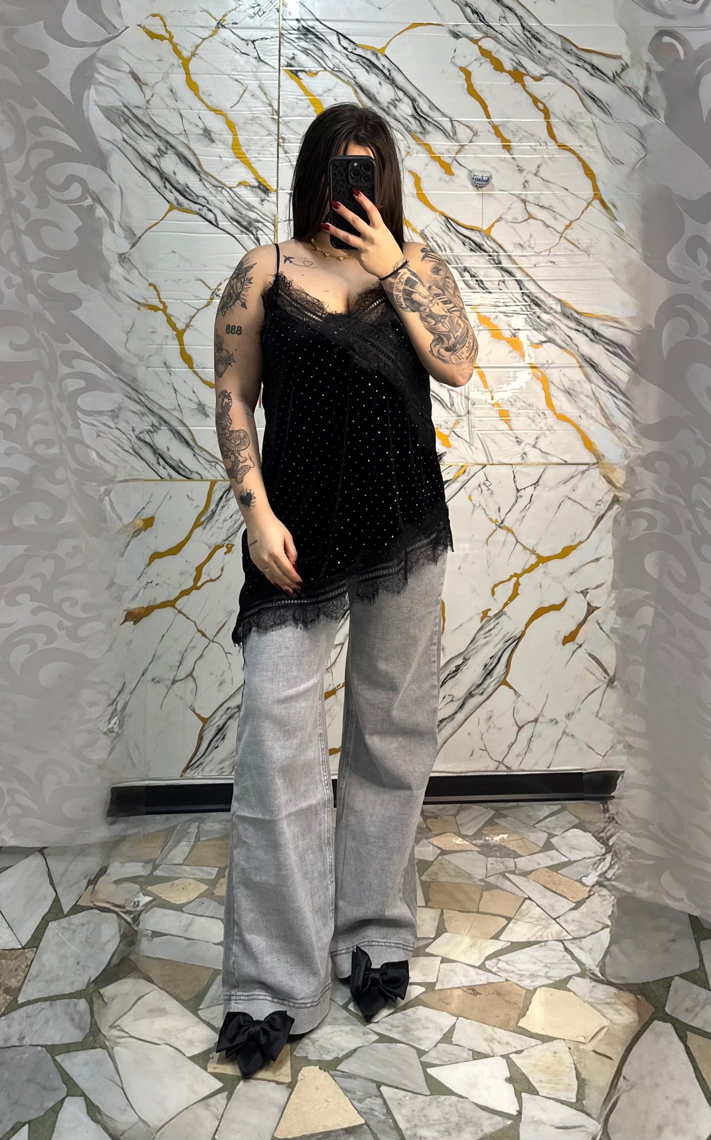 Curvy sottogiacca Sara nero