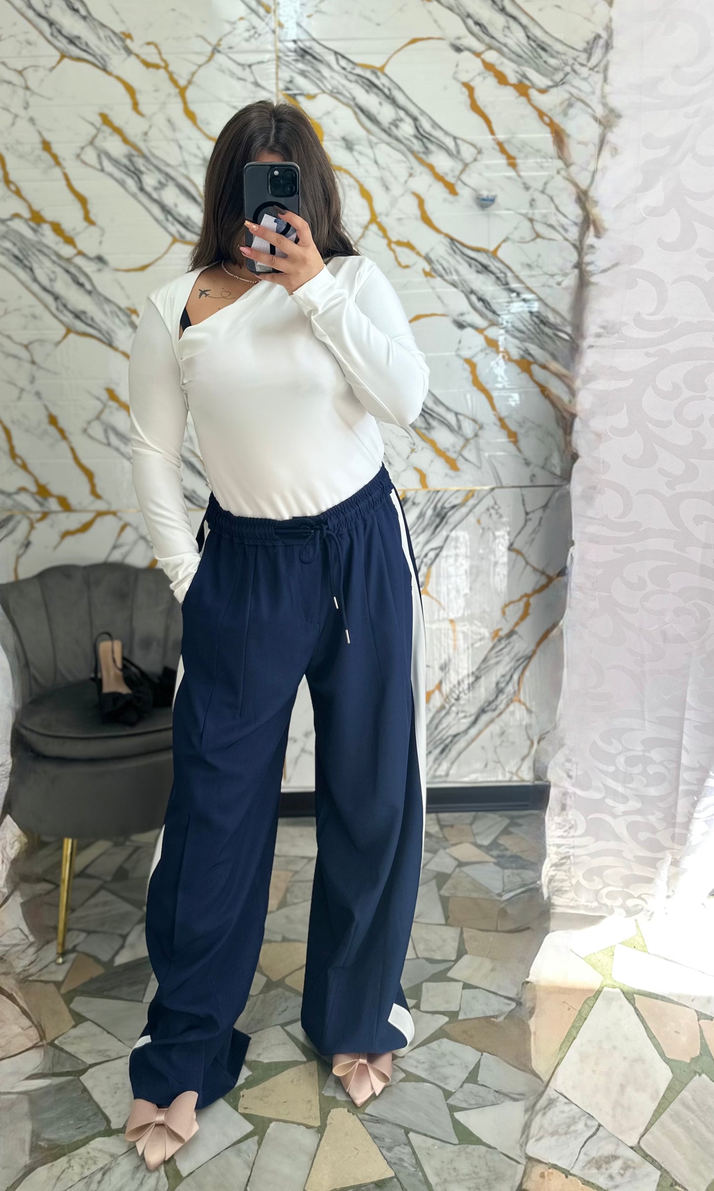 Curvy pantalone Terry