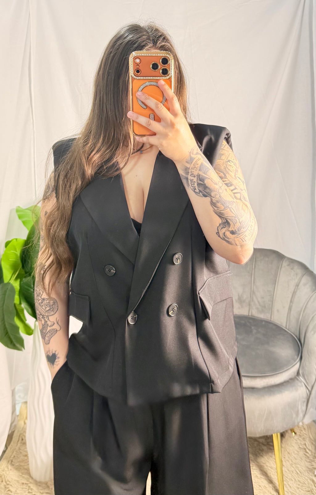 Curvy coordinato Lucia black