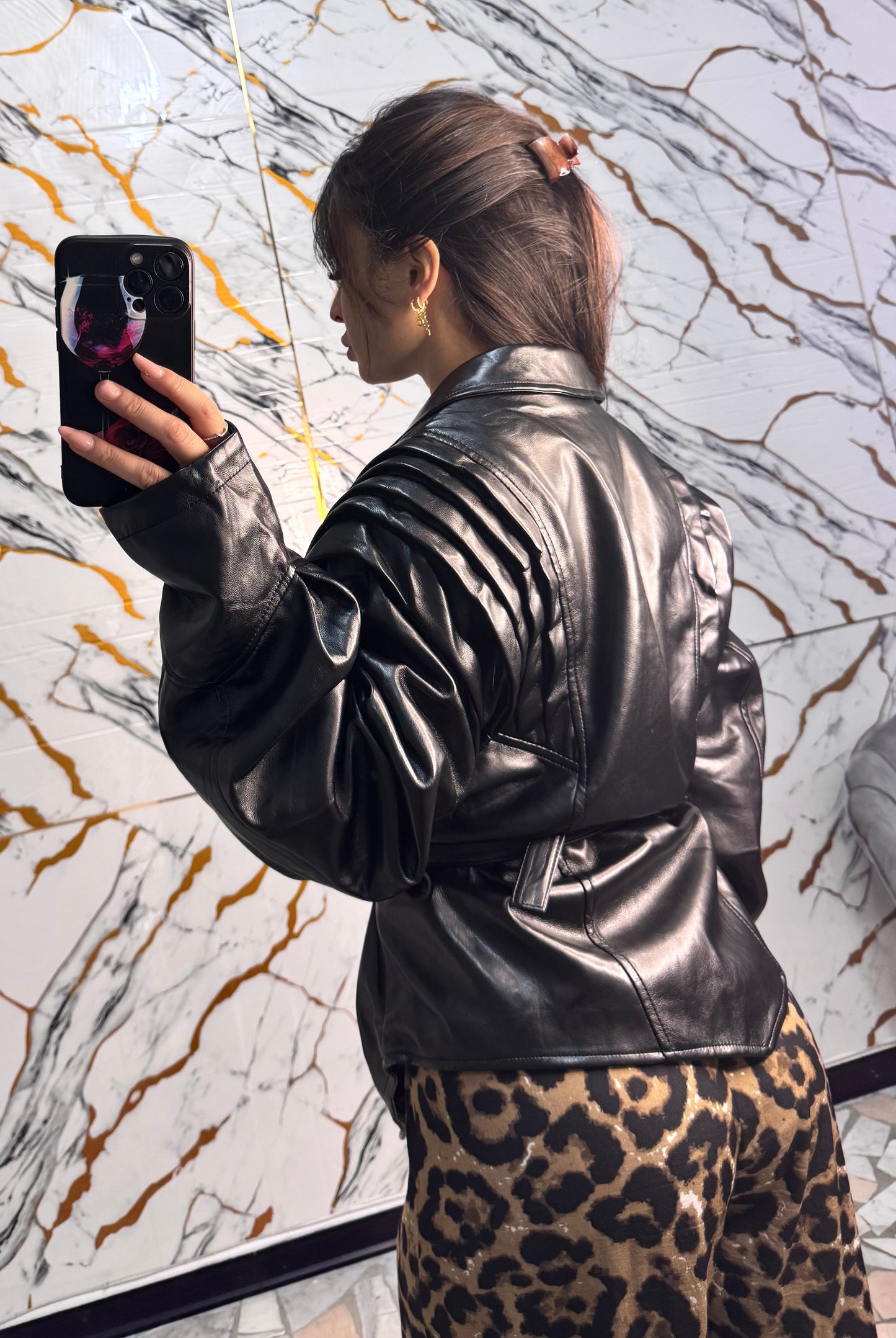 Jacket simil pelle