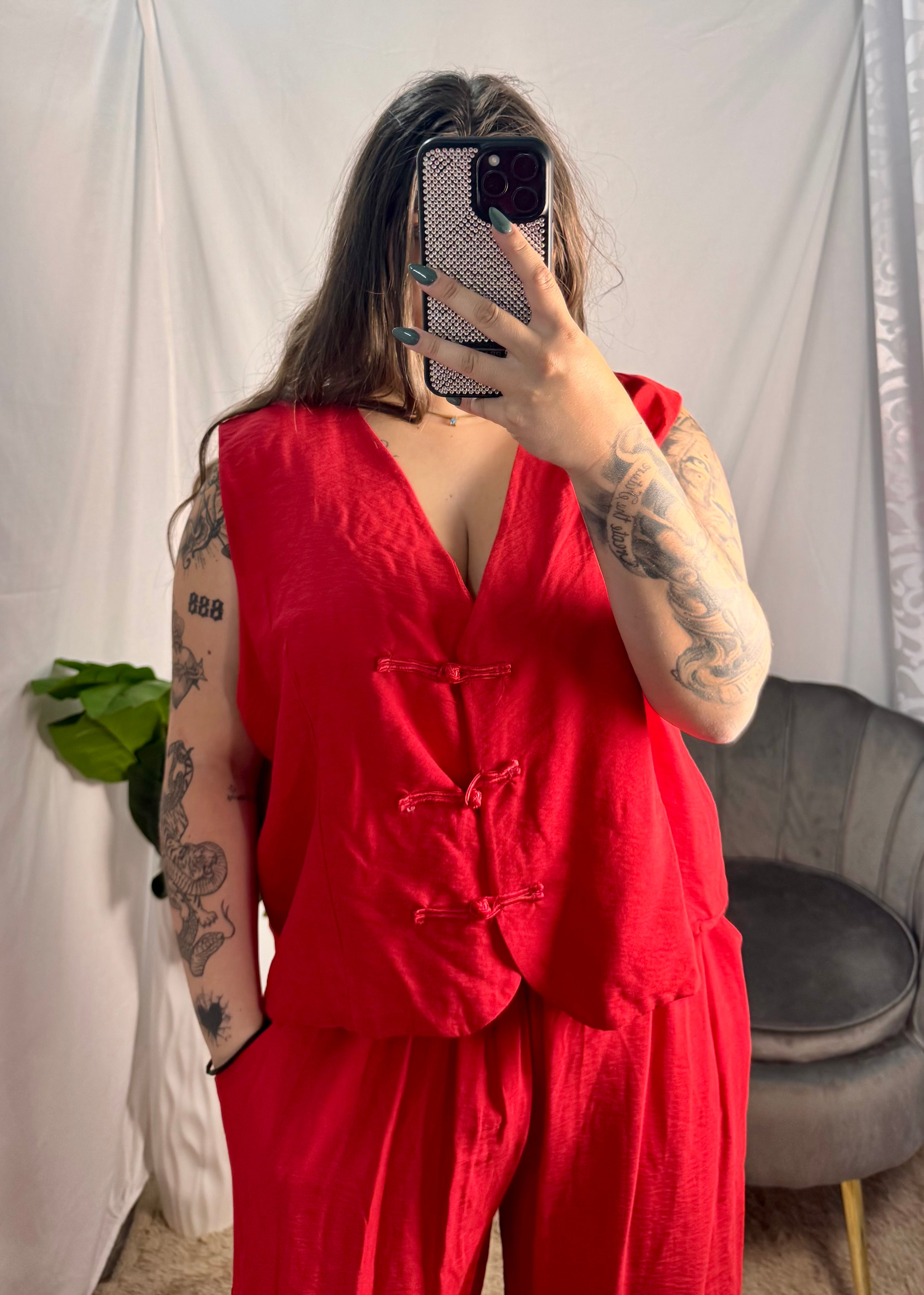 Coordinato Corea red