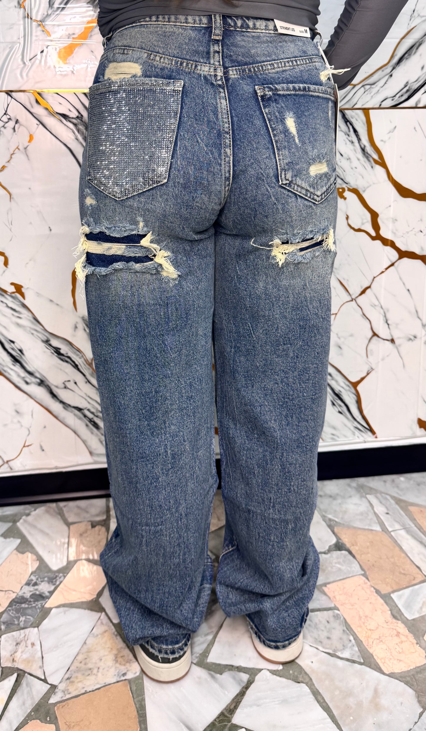 Jeans double face