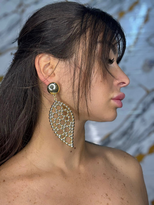 Accessori: Orecchini foglia d’autunno