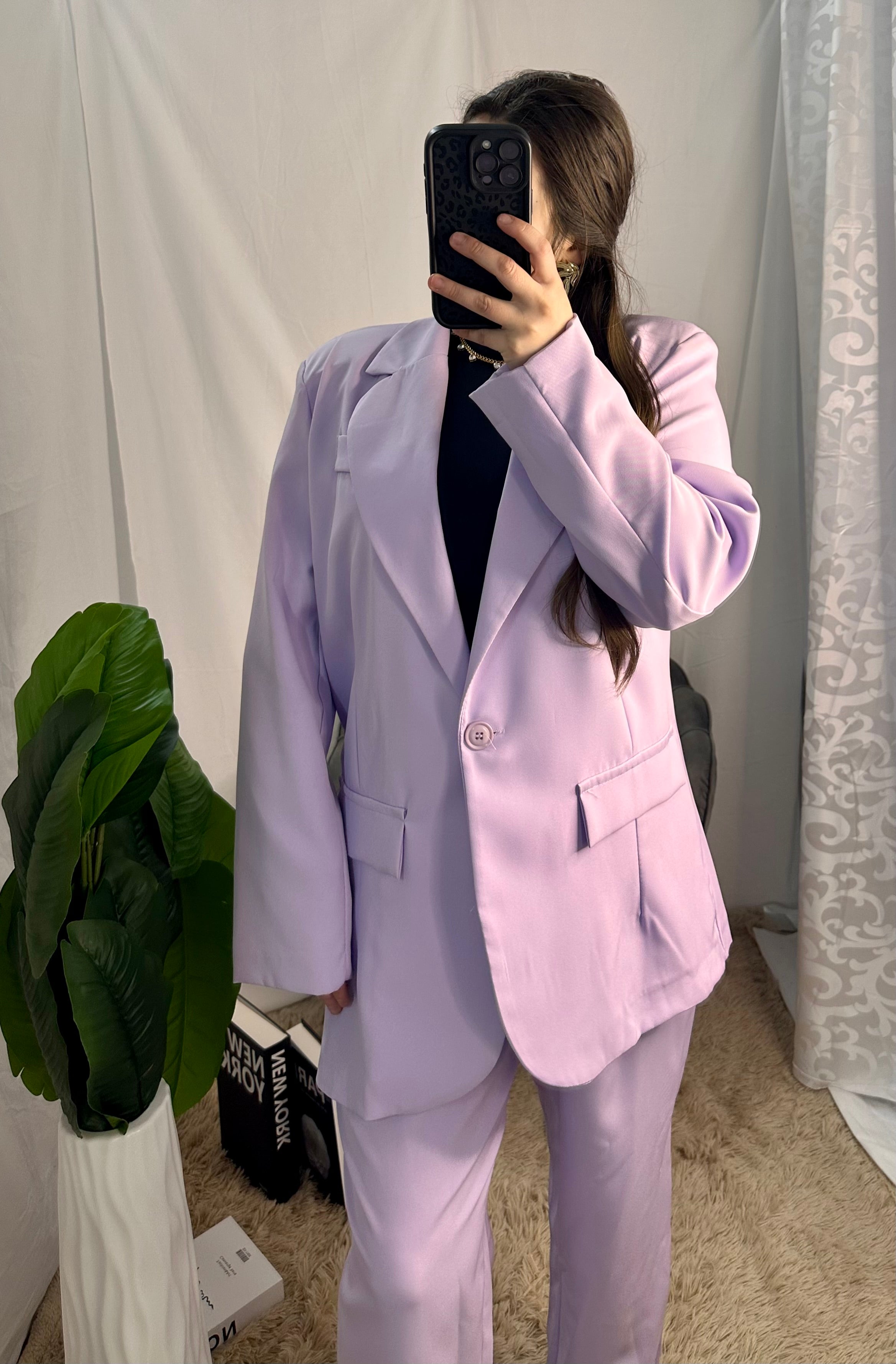 Curvy Tailleur dafne lilla