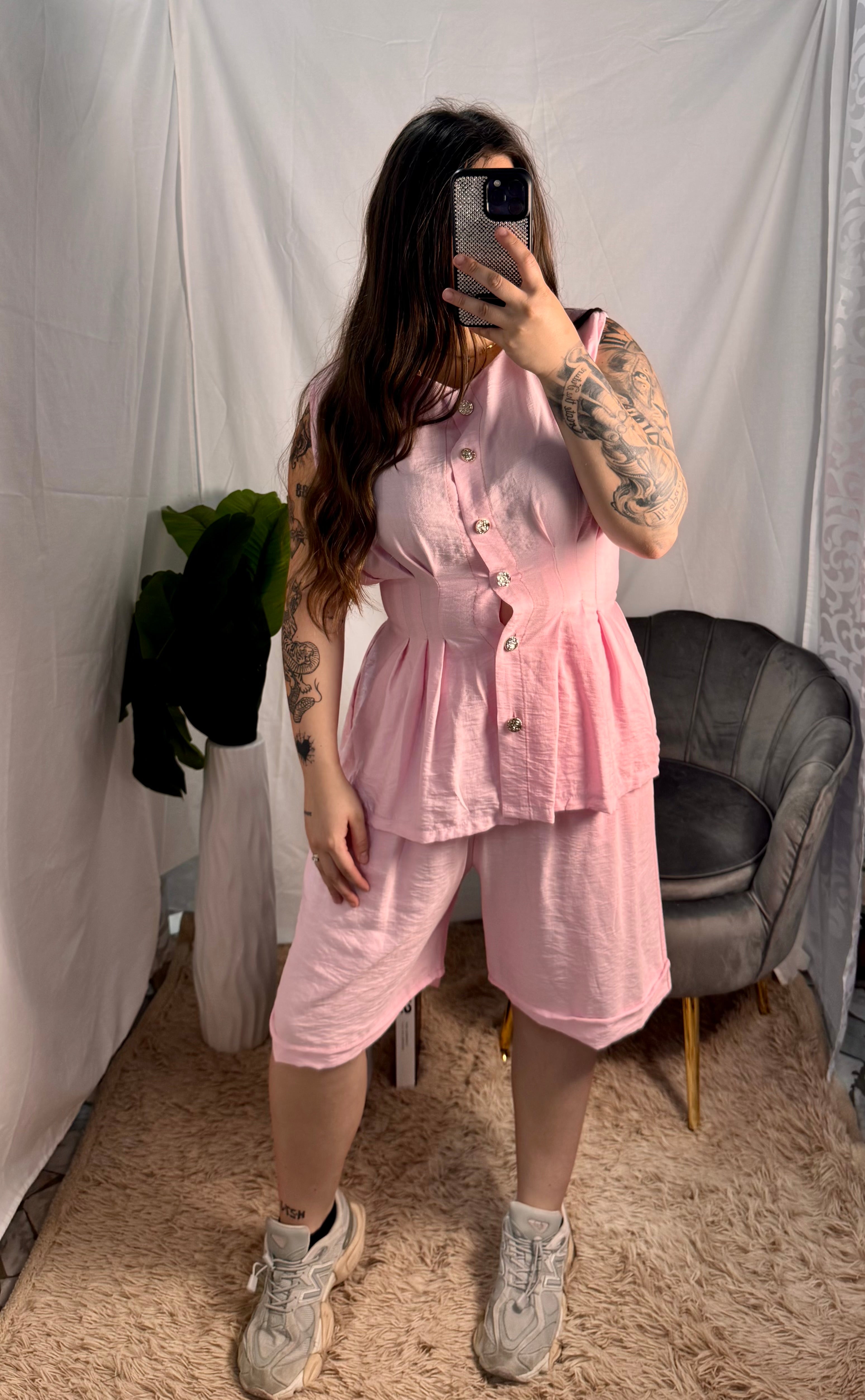 Coordinato Tania pink
