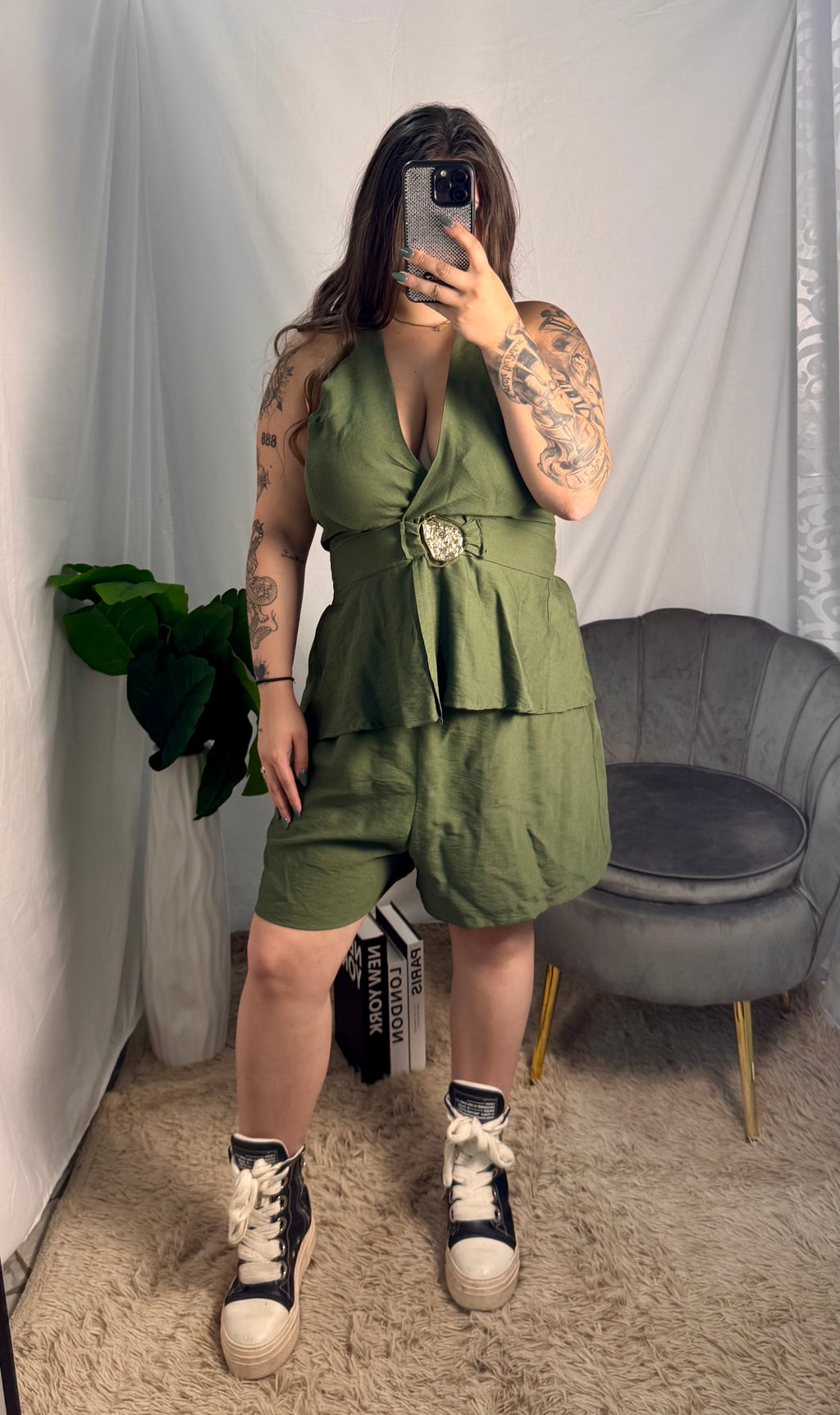Coordinato Jasmine green
