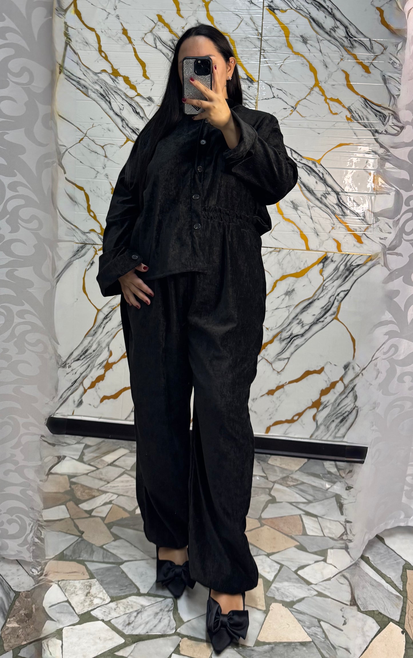 Curvy Coordinato Giusy nero