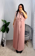 Curvy abito pink