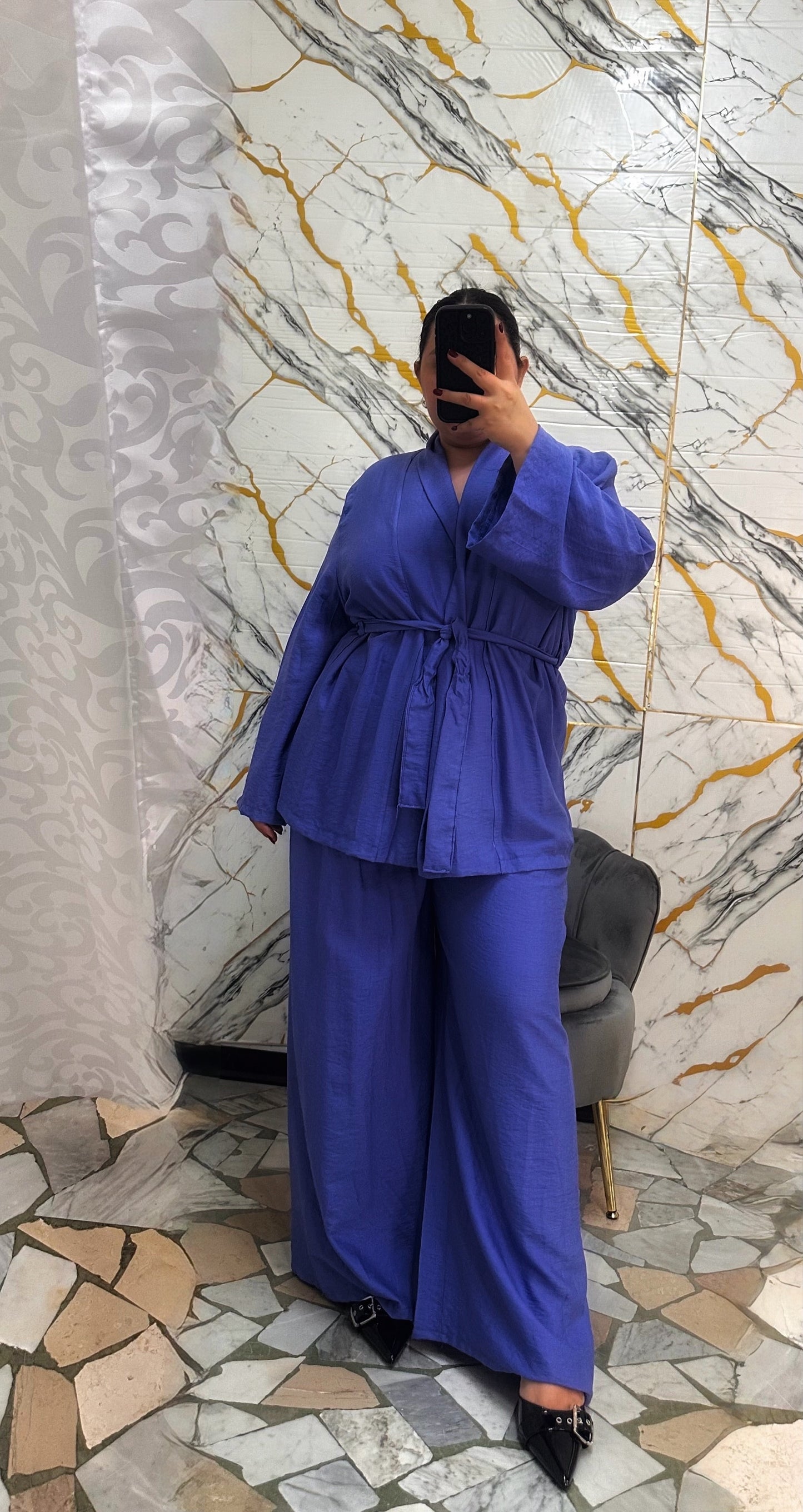 Curvy Tailleur kimono Tina