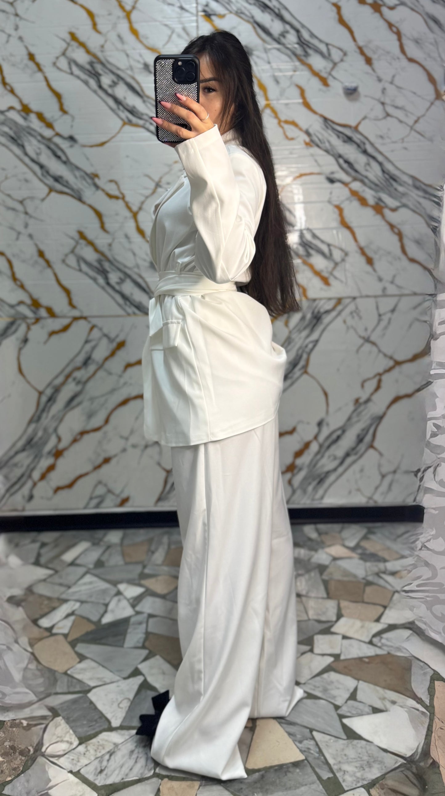 Coordinato Teodora bianco