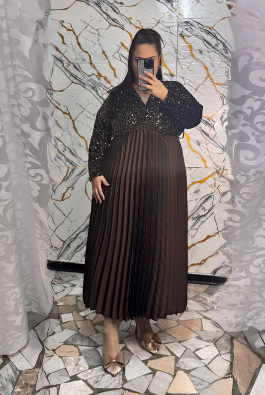Curvy Abito Chocolate