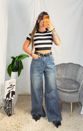 Jeans palazzo Tonia