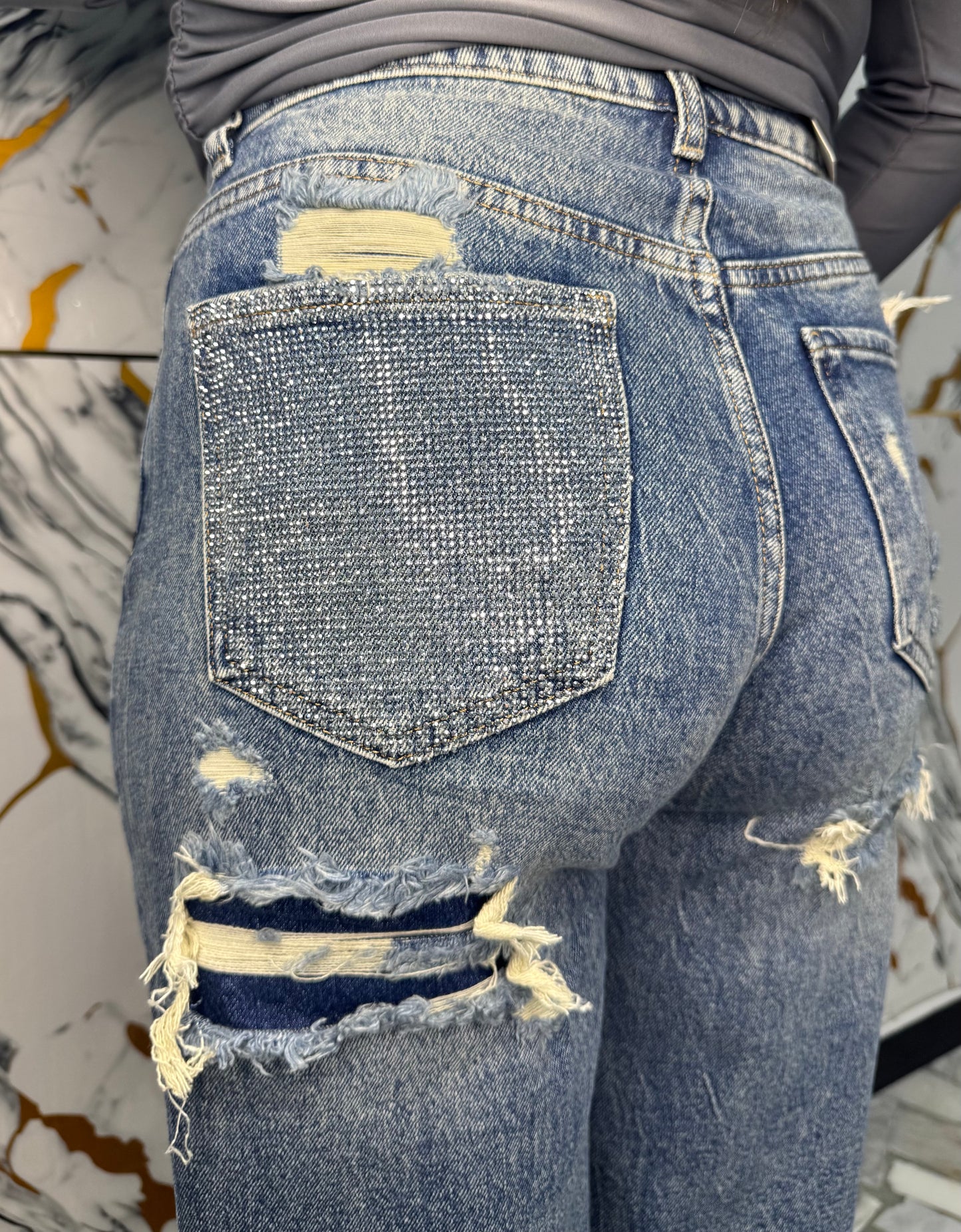 Jeans double face