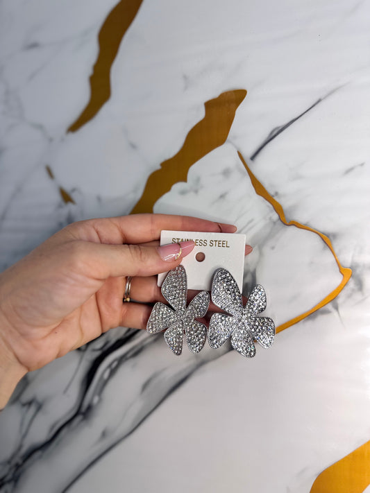 Accessori: orecchini fiore diamond vari colori