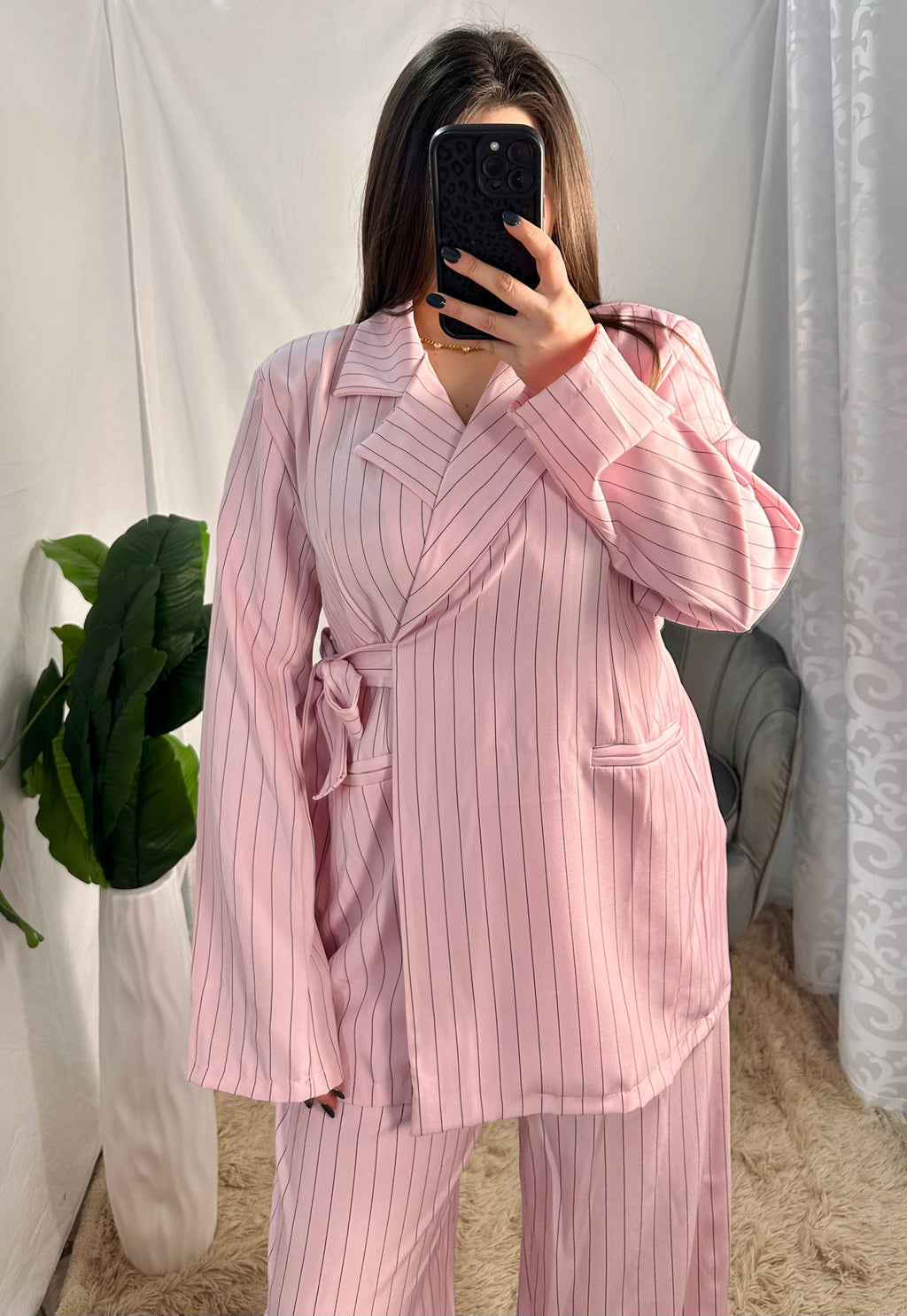 Curvy coordinato Cinzia pink