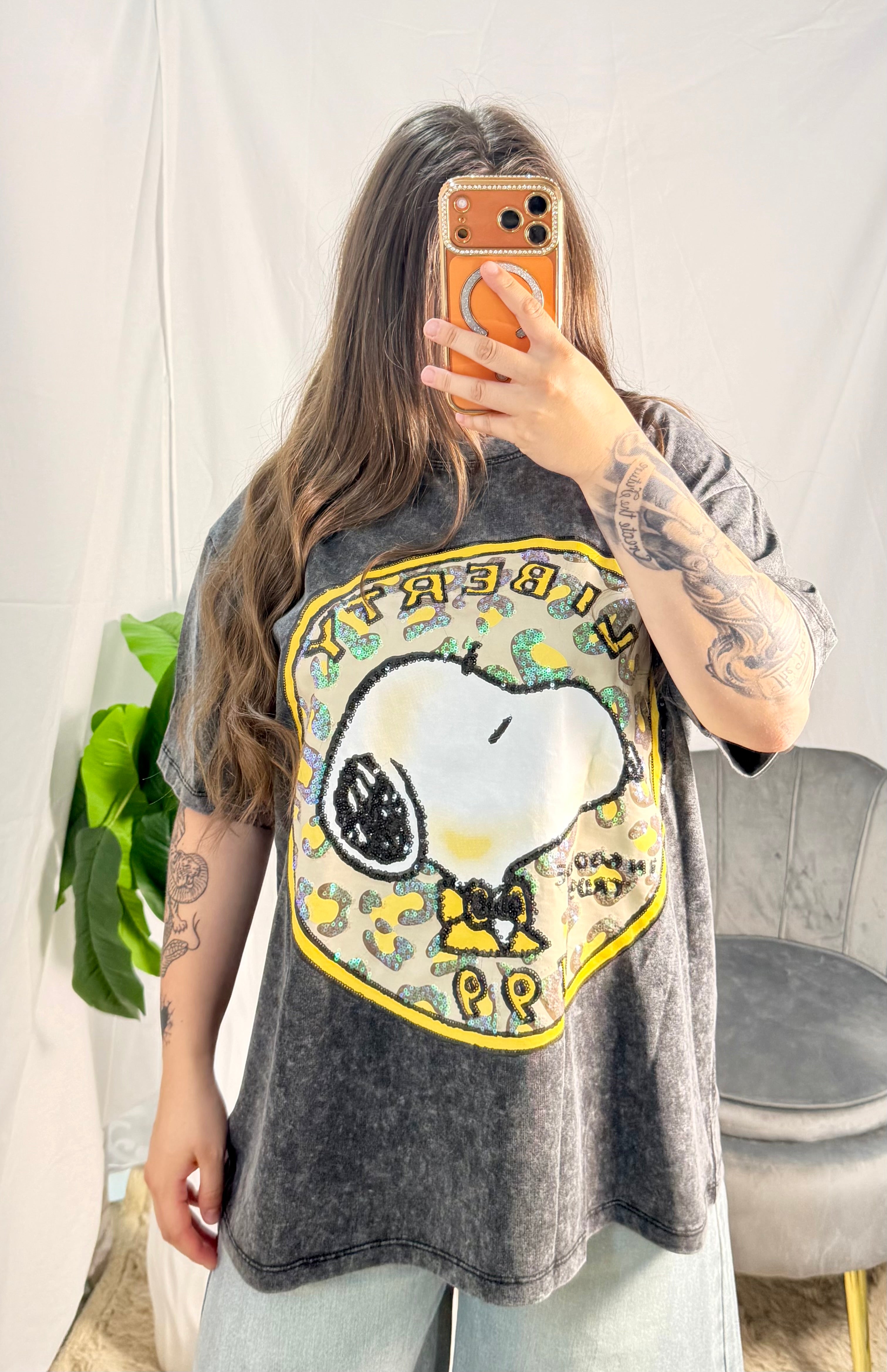 Curvy t-shirt cotone