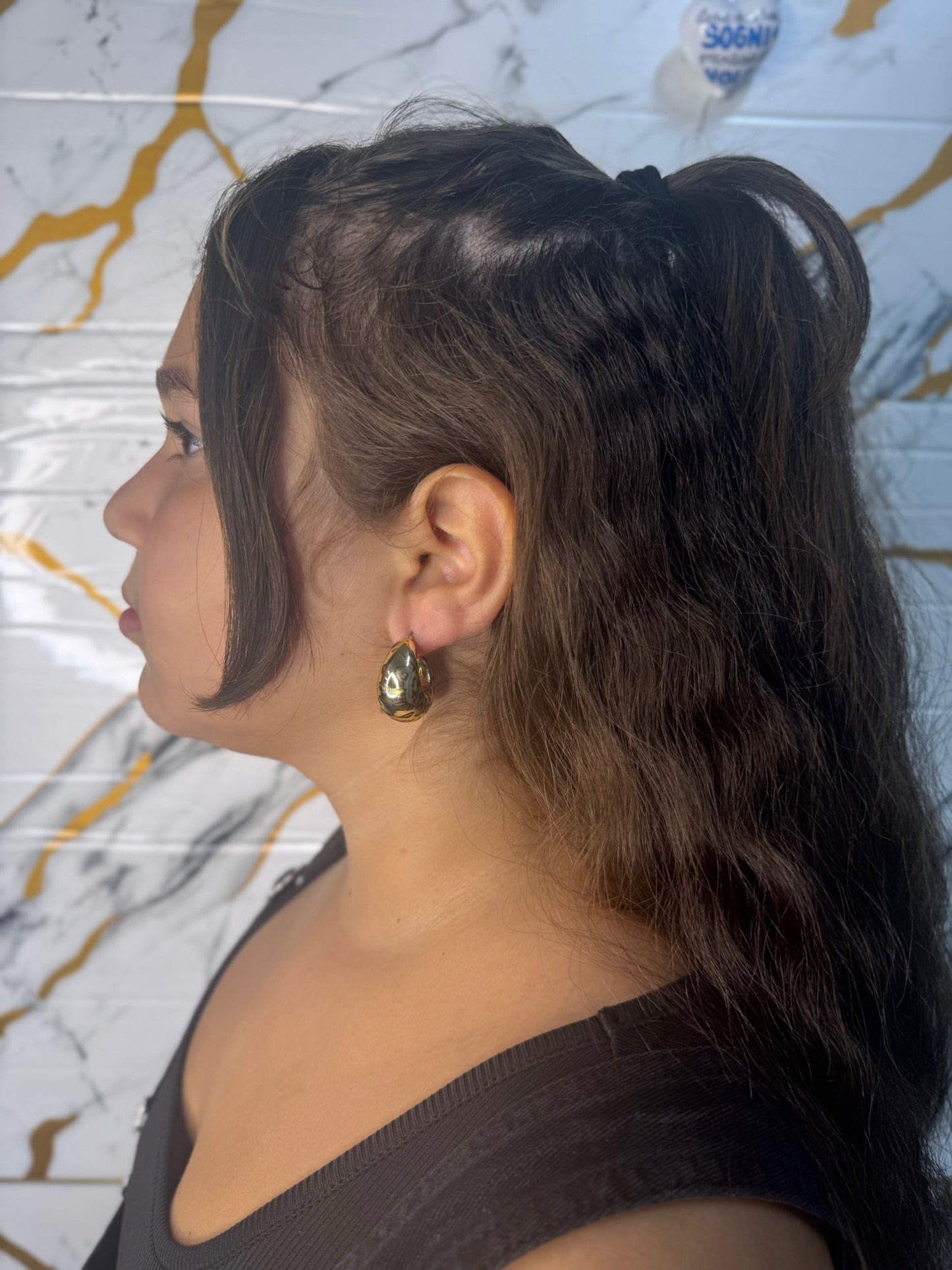 Accessori: orecchini perla antica