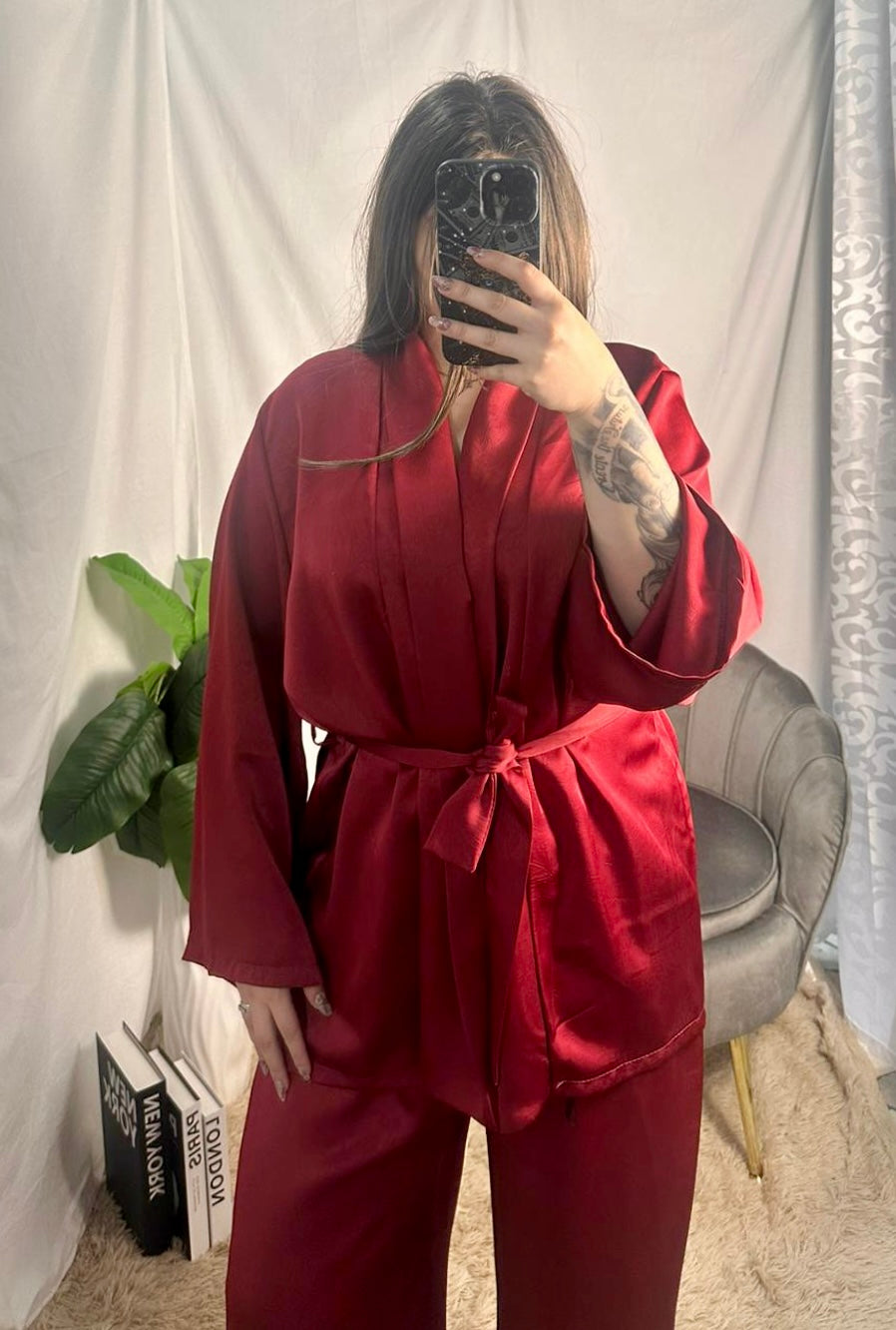 Curvy coordinato Bibi bordeaux