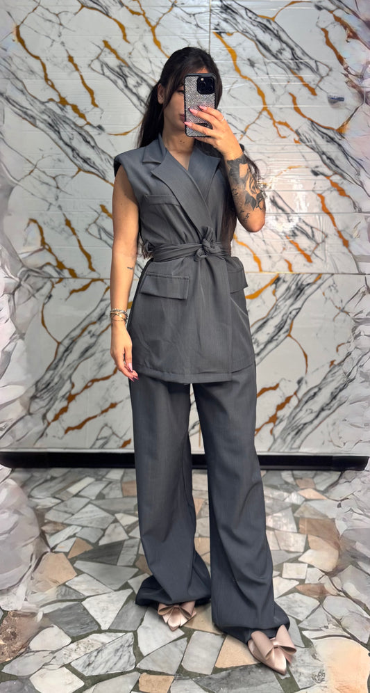 Coordinato Bianca grigio
