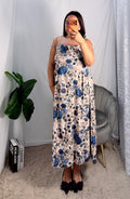 Curvy abito flower