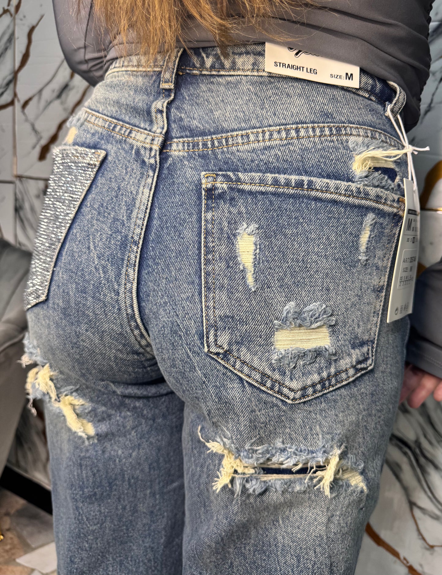 Jeans double face