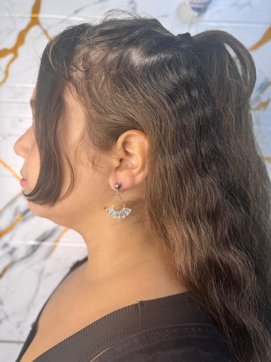Accessori: orecchini ventaglio di luce
