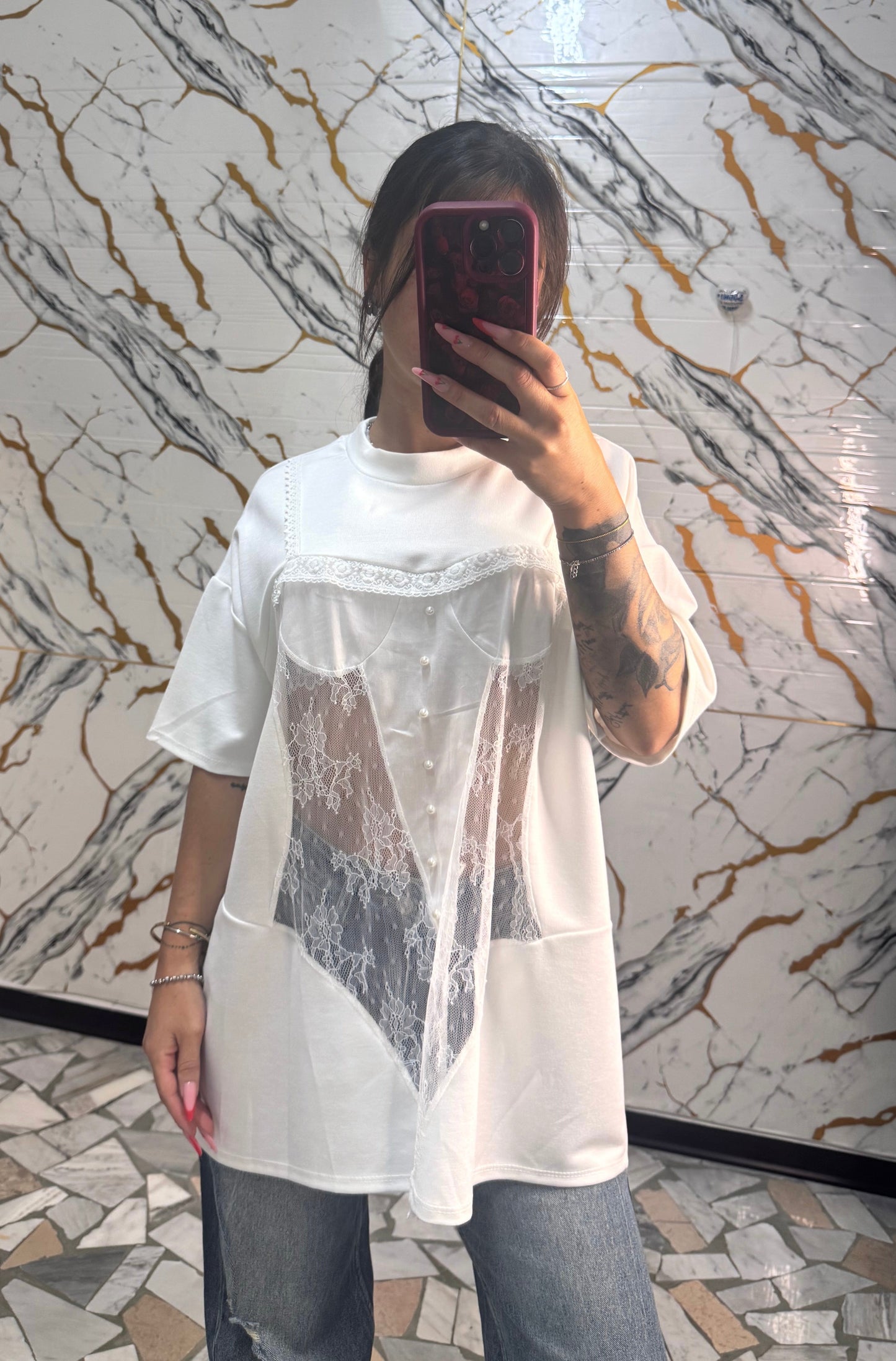 T-shirt night over size