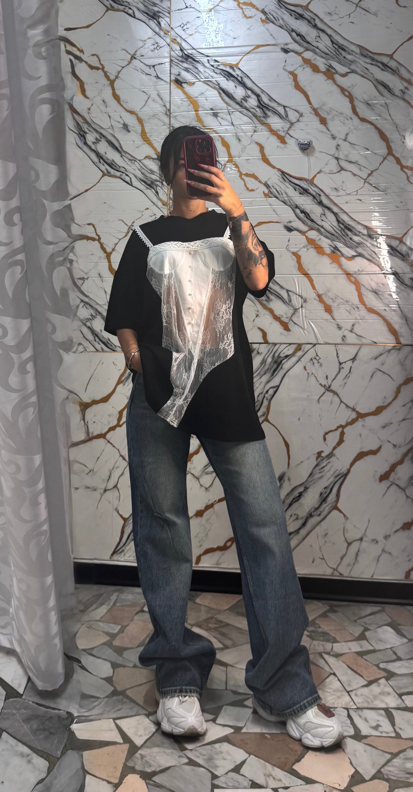T-shirt night over size