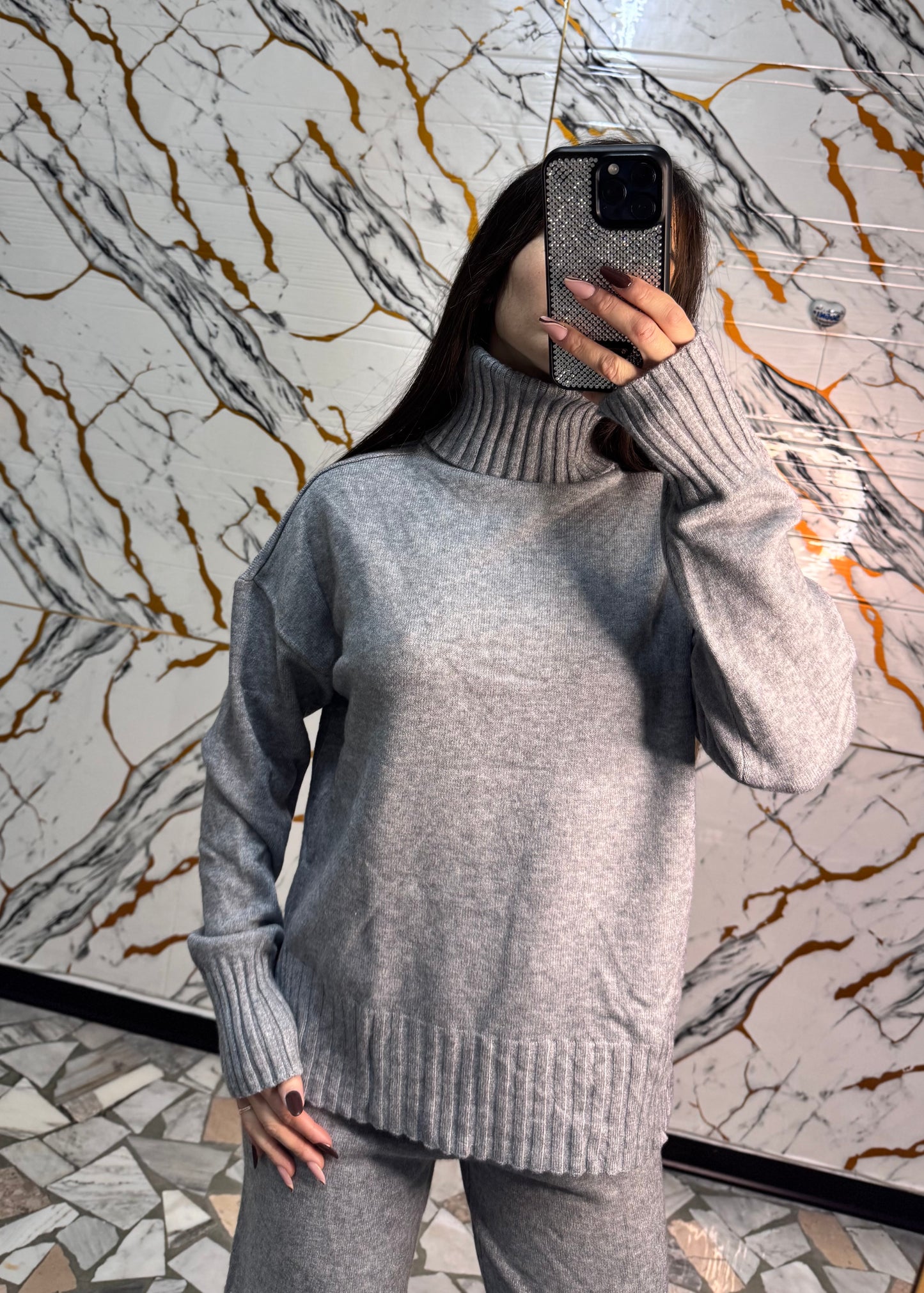 Coordinato relax grey