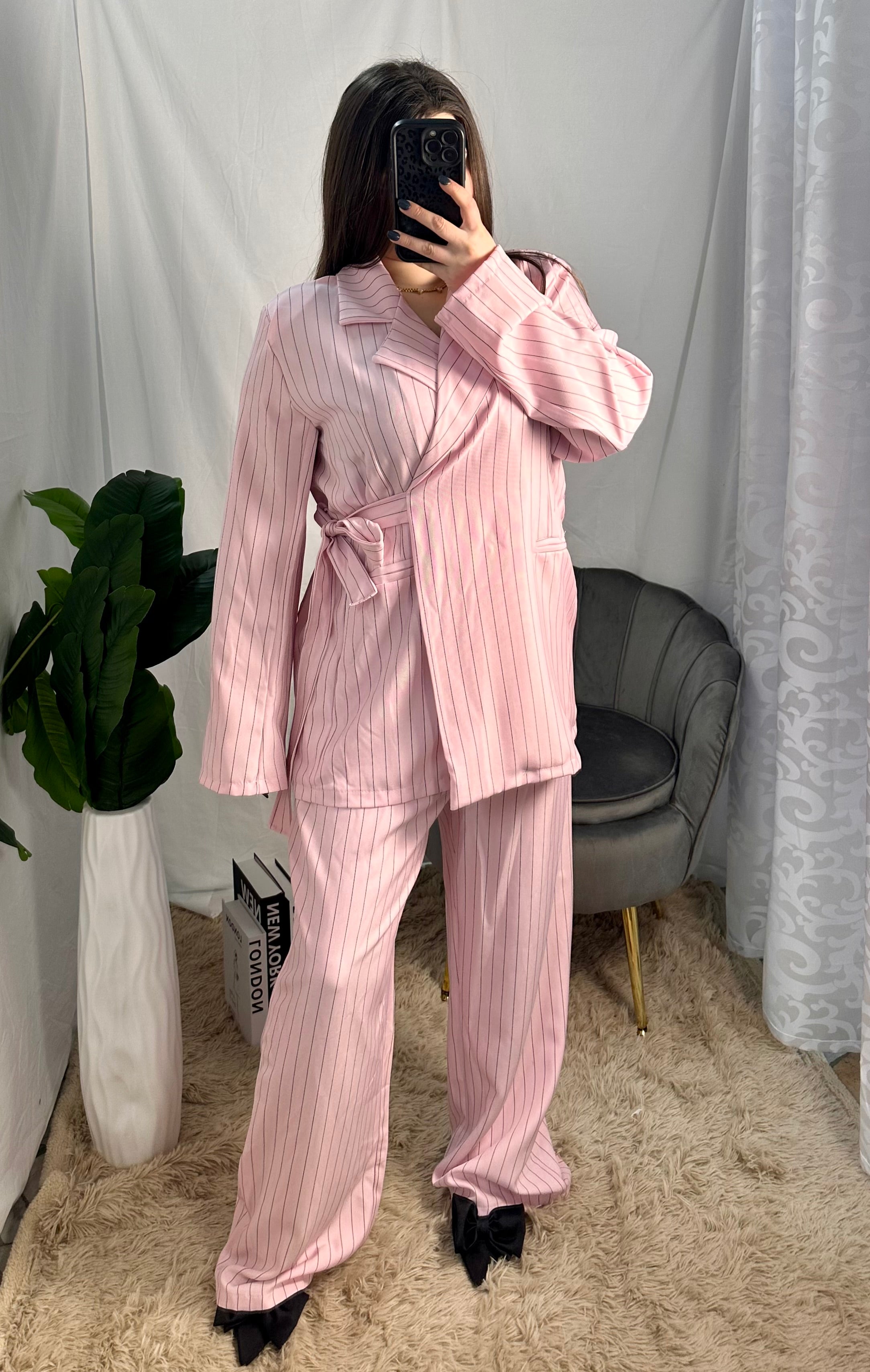 Curvy coordinato Cinzia pink