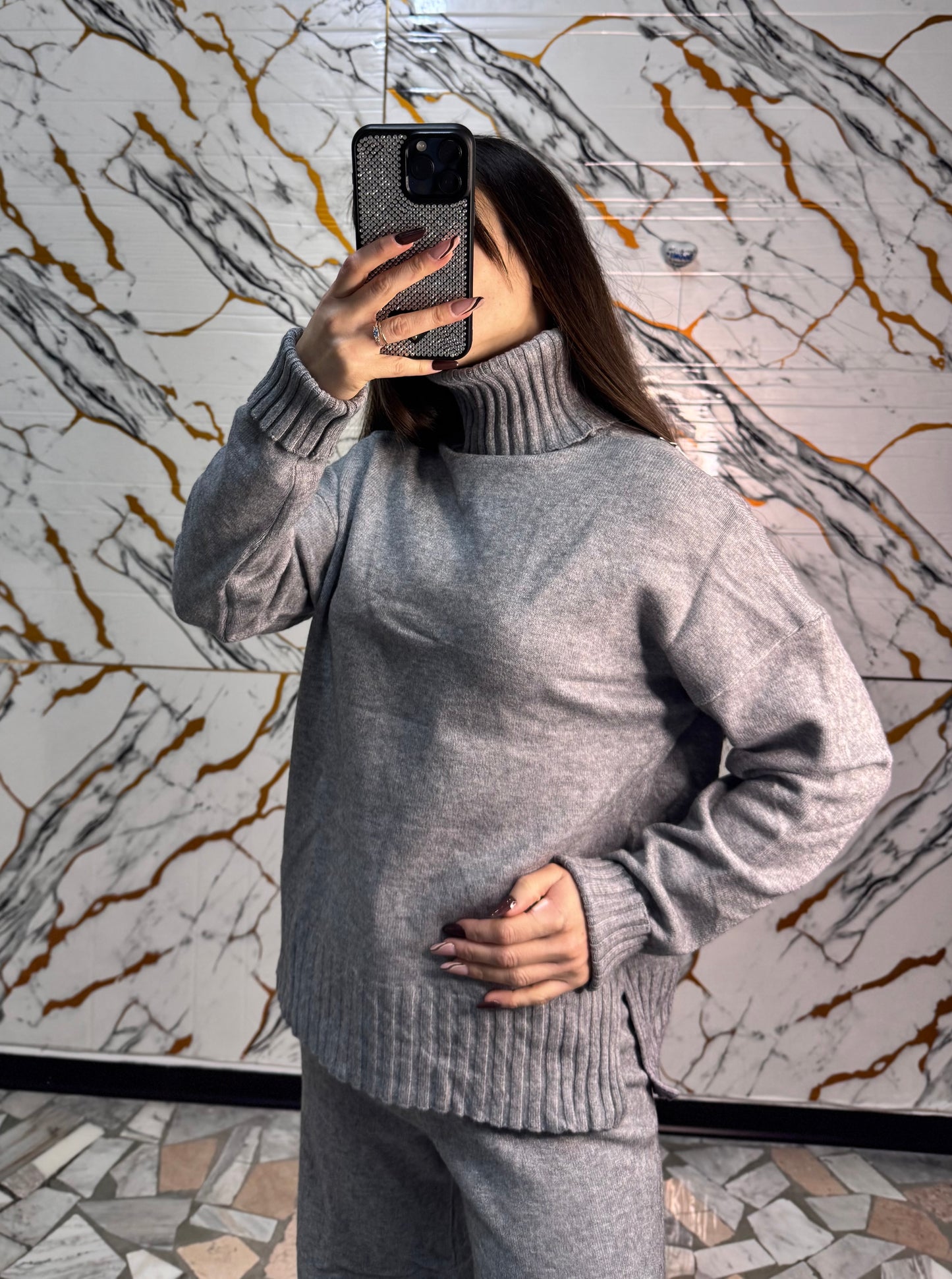 Coordinato relax grey