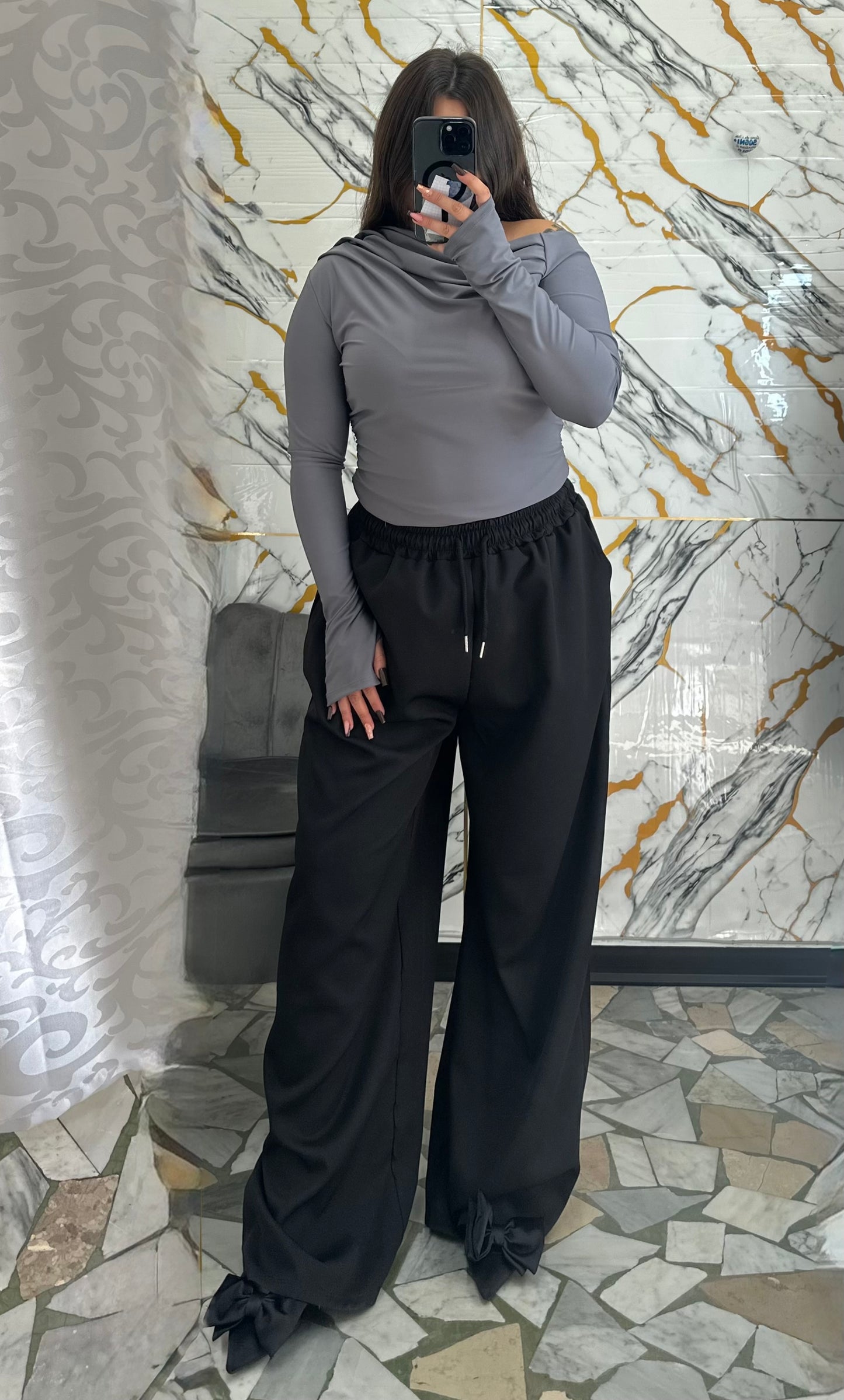 Curvy pantalone  Lina black