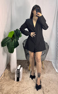 Mini dress blazer