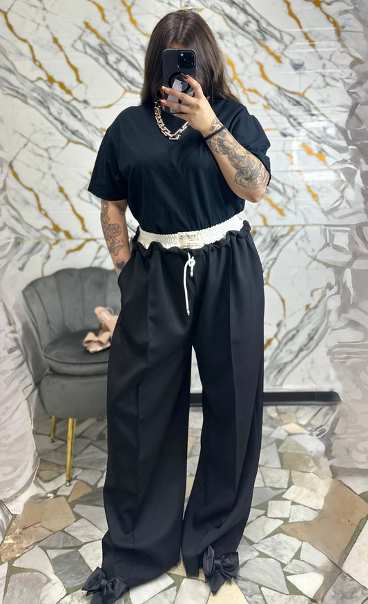 Curvy pantalone chicca black